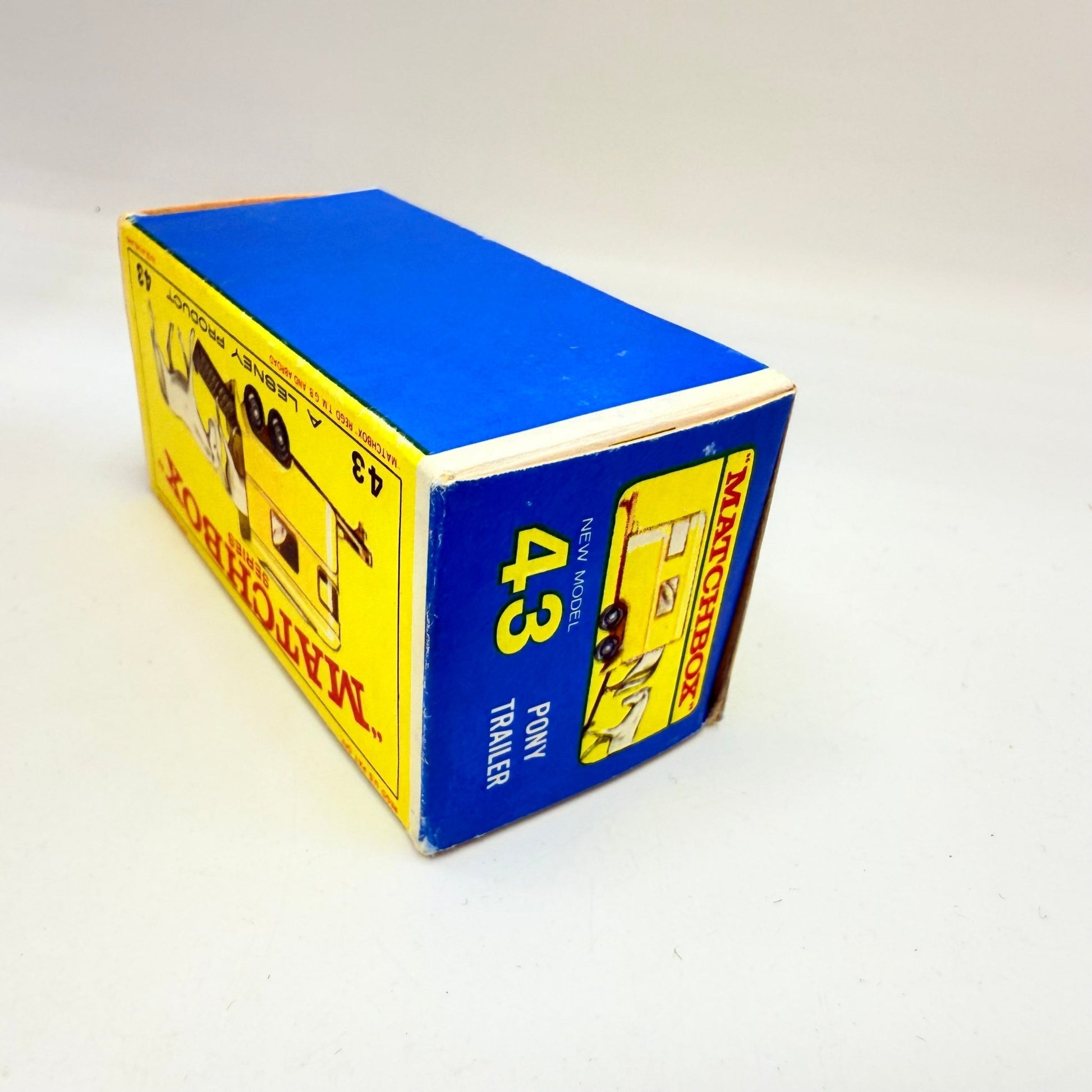 Matchbox 43c Pony Trailer Green Base - Magic Matchbox