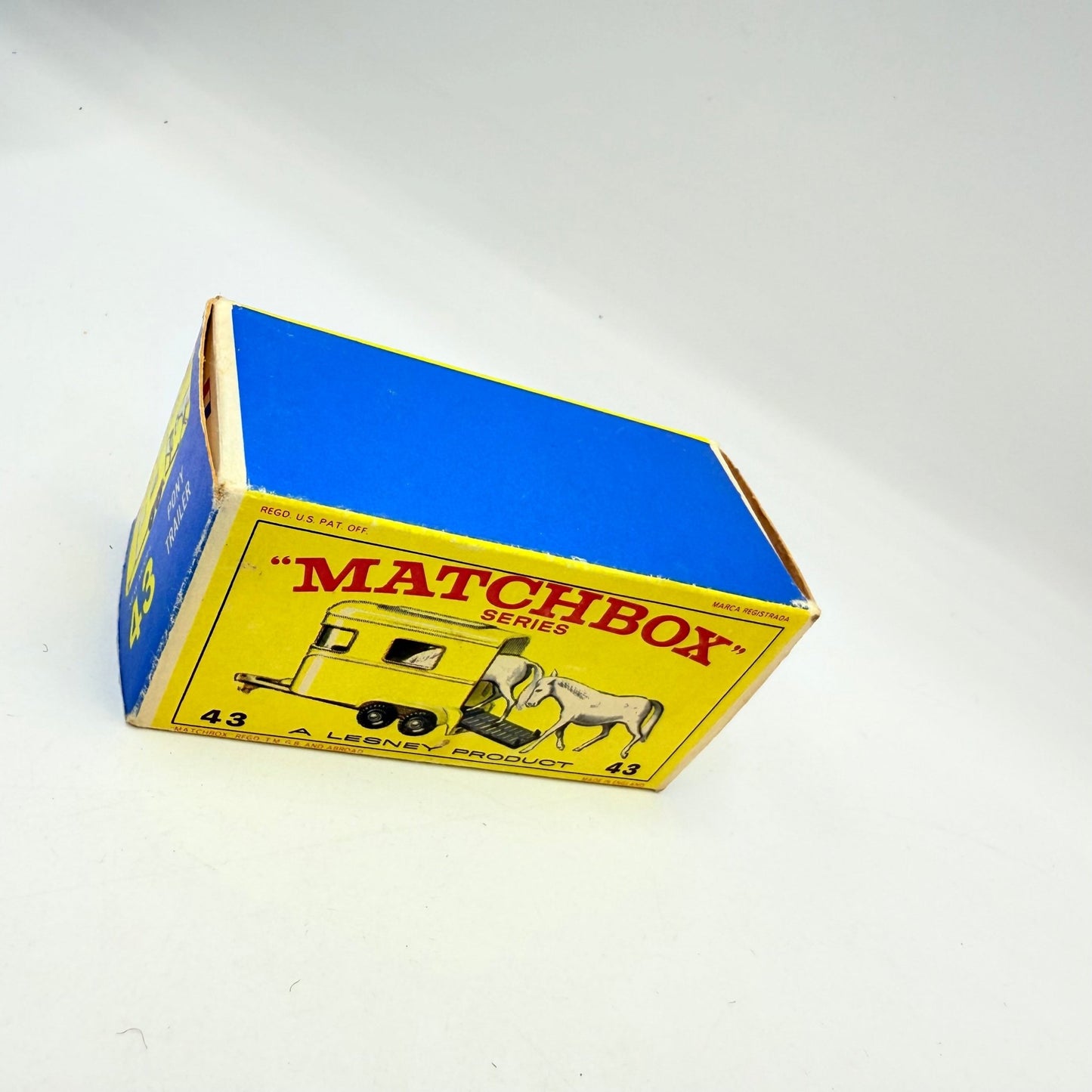 Matchbox 43c Pony Trailer Tan Base - Magic Matchbox