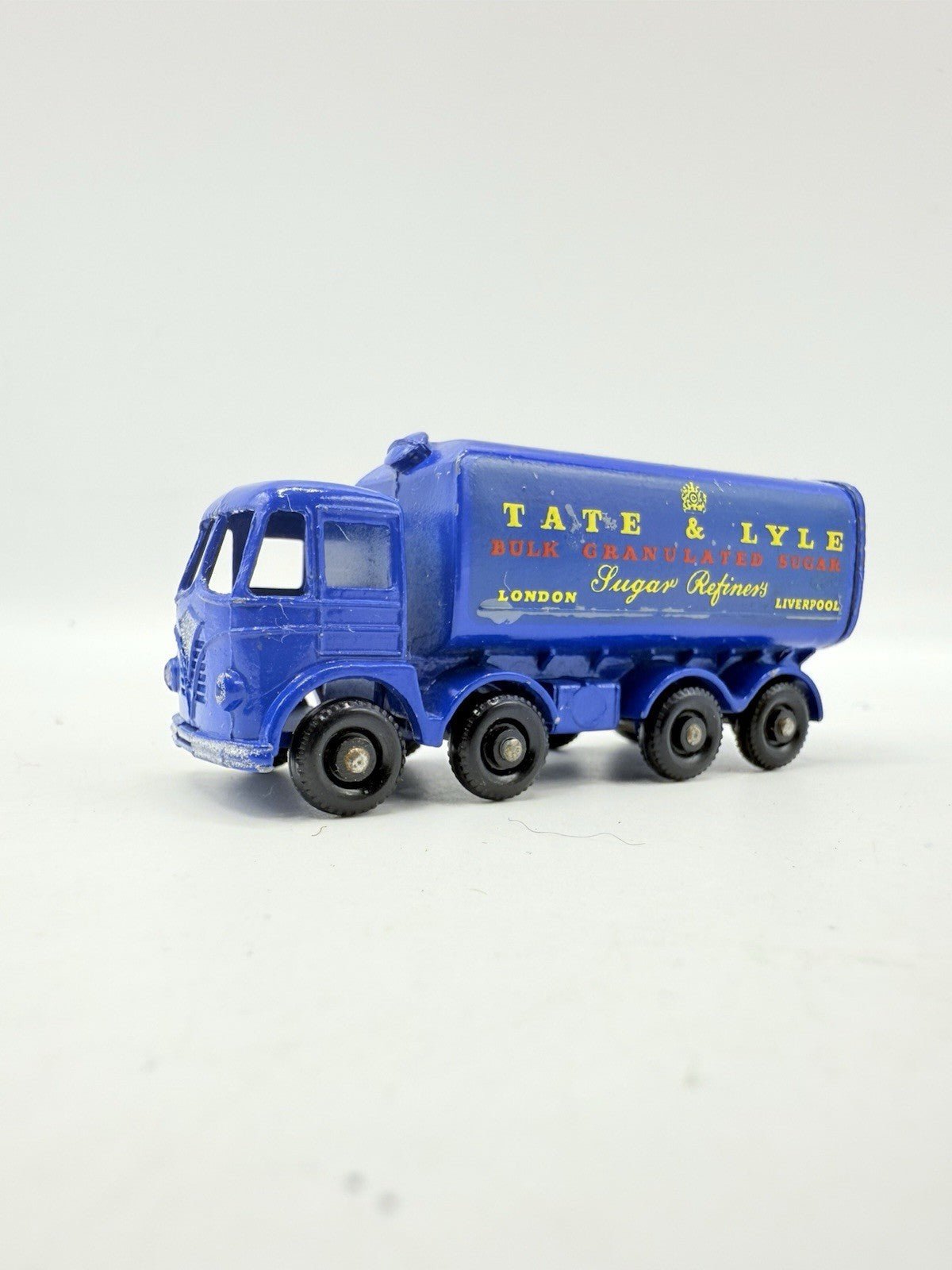 Matchbox Lesney 10c Foden 8 Wheel Sugar Container Tate & Lyle BPW VG Unboxed - Magic Matchbox