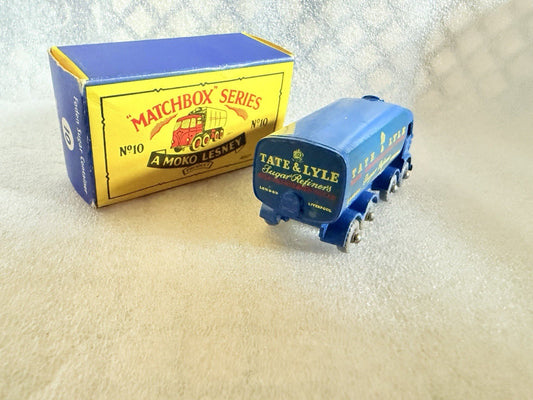 Matchbox Lesney 10c Foden 8 Wheel Sugar Container Tate & Lyle REAR CROWN - GPW - Magic Matchbox