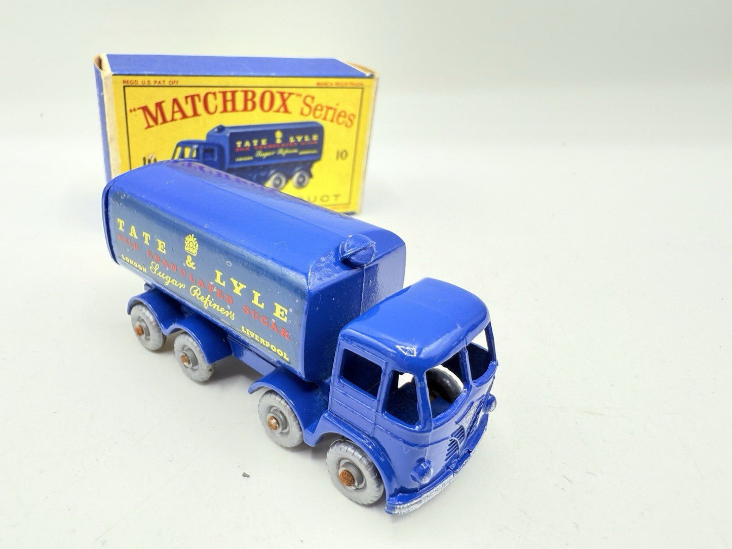 Matchbox Lesney 10c Foden Tate & Lyle SPW Very Near Mint & Original Box - Magic Matchbox