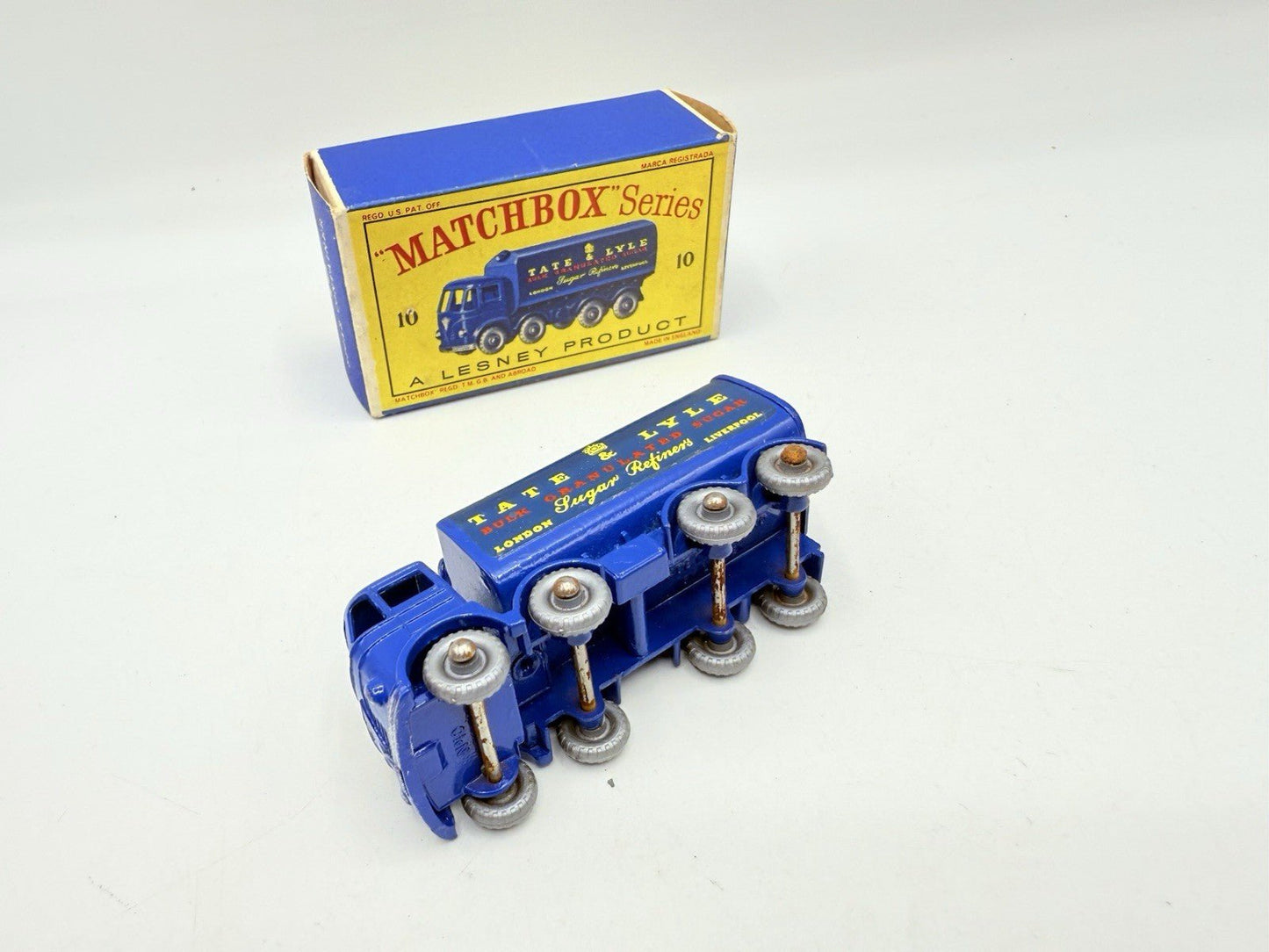 Matchbox Lesney 10c Foden Tate & Lyle SPW Very Near Mint & Original Box - Magic Matchbox