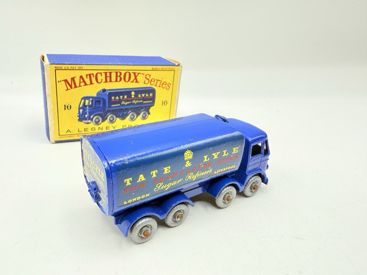 Matchbox Lesney 10c Foden Tate & Lyle SPW Very Near Mint & Original Box - Magic Matchbox