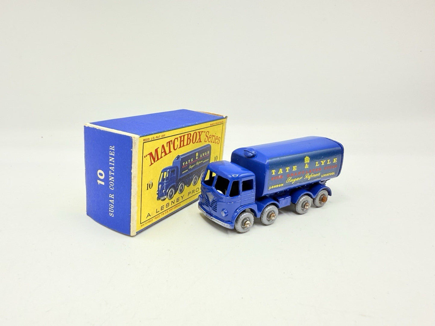 Matchbox Lesney 10c Foden Tate & Lyle SPW Very Near Mint & Original Box - Magic Matchbox