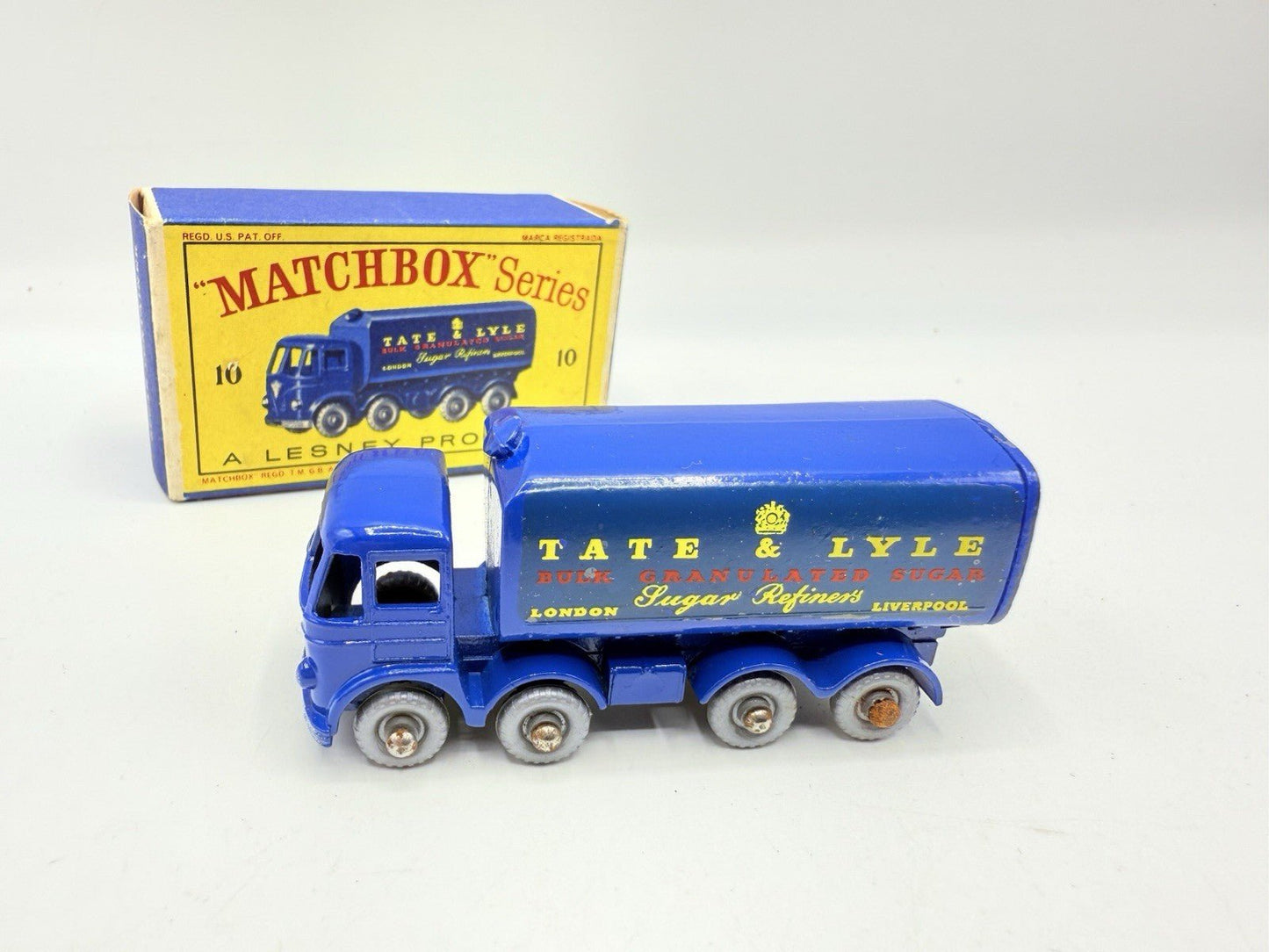 Matchbox Lesney 10c Foden Tate & Lyle SPW Very Near Mint & Original Box - Magic Matchbox