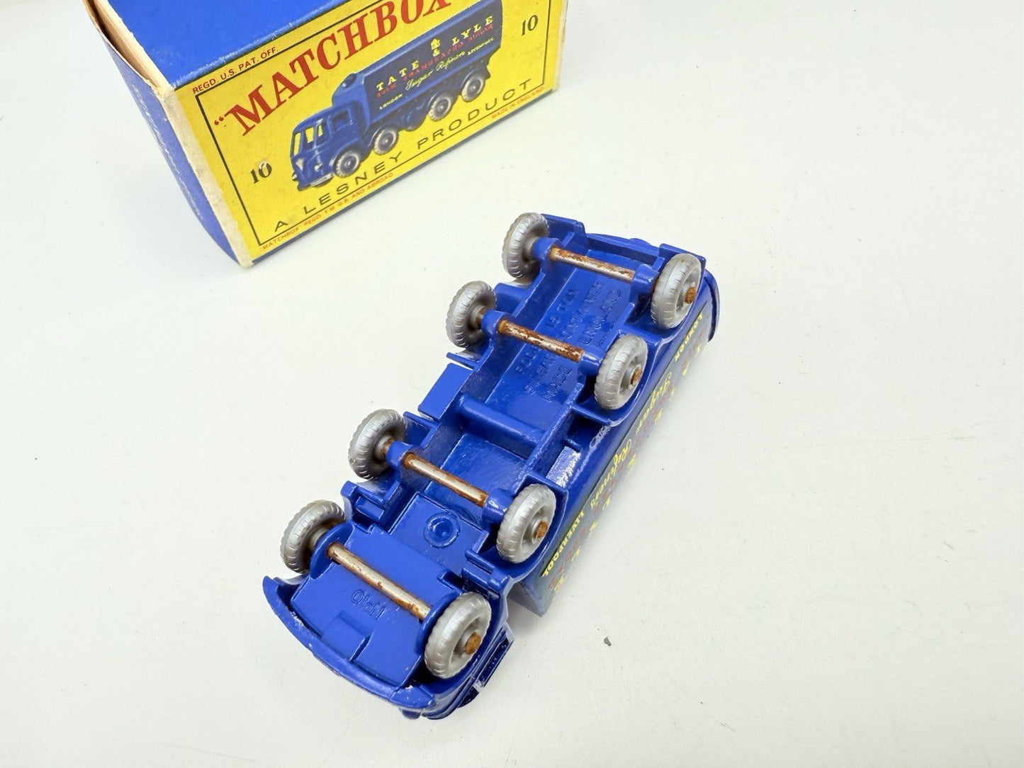 Matchbox Lesney 10c Foden Tate & Lyle SPW Very Near Mint & Original Box - Magic Matchbox