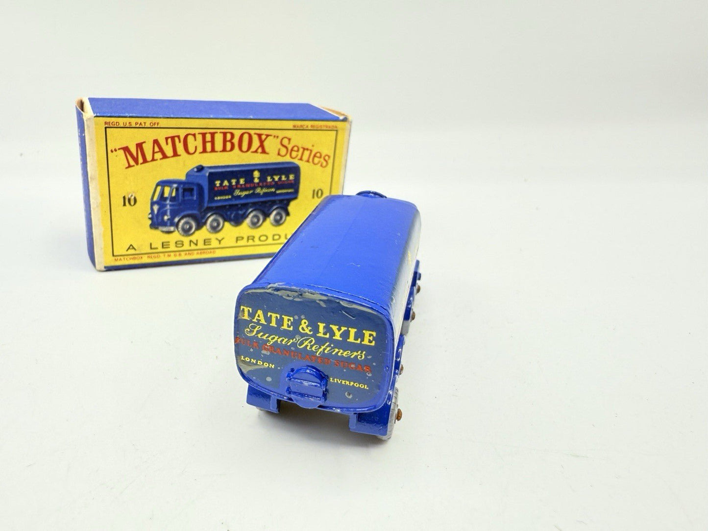 Matchbox Lesney 10c Foden Tate & Lyle SPW Very Near Mint & Original Box - Magic Matchbox