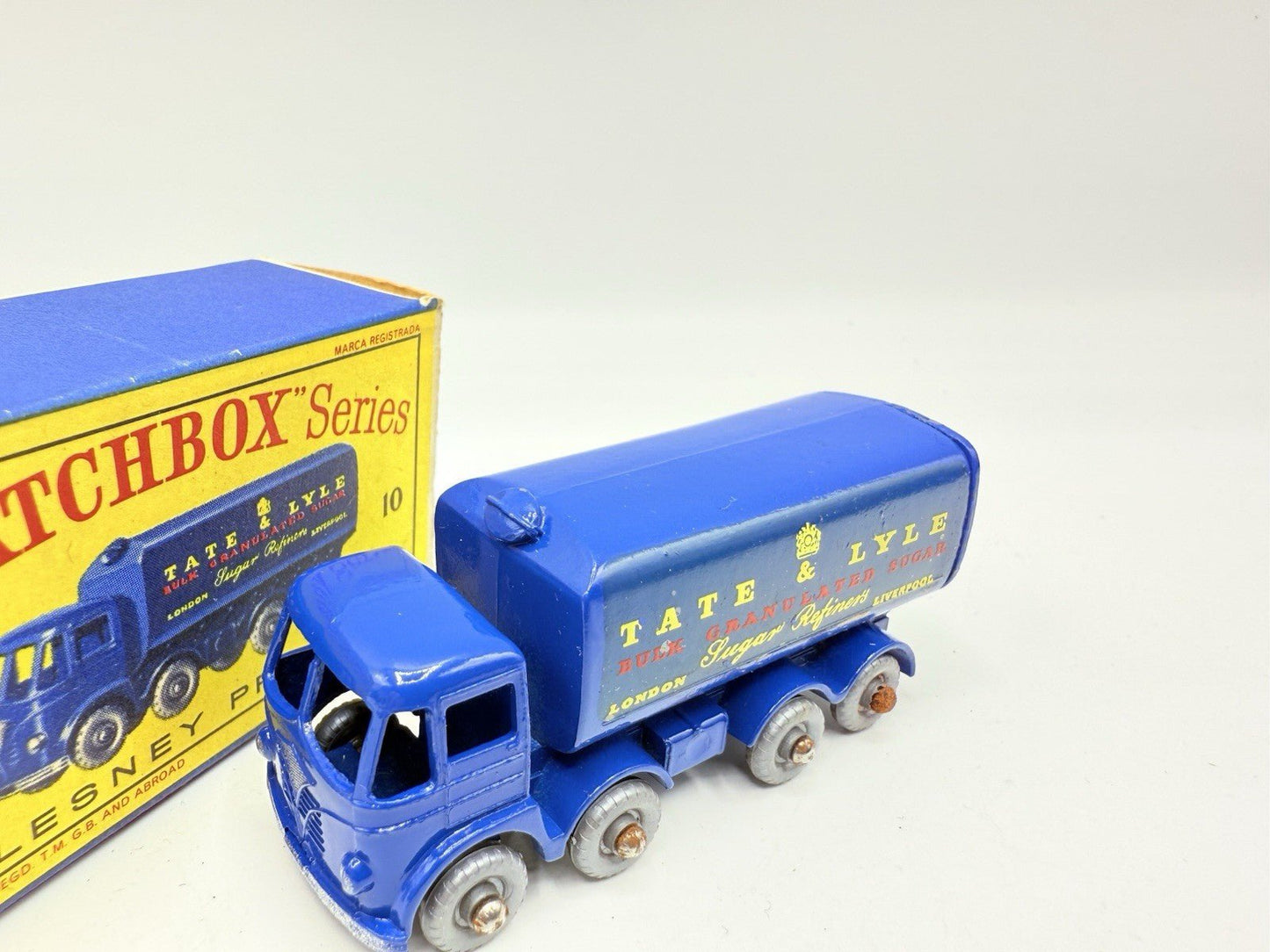 Matchbox Lesney 10c Foden Tate & Lyle SPW Very Near Mint & Original Box - Magic Matchbox
