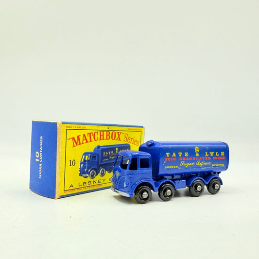 Matchbox Lesney 10c Sugar Tanker BPW - Magic Matchbox