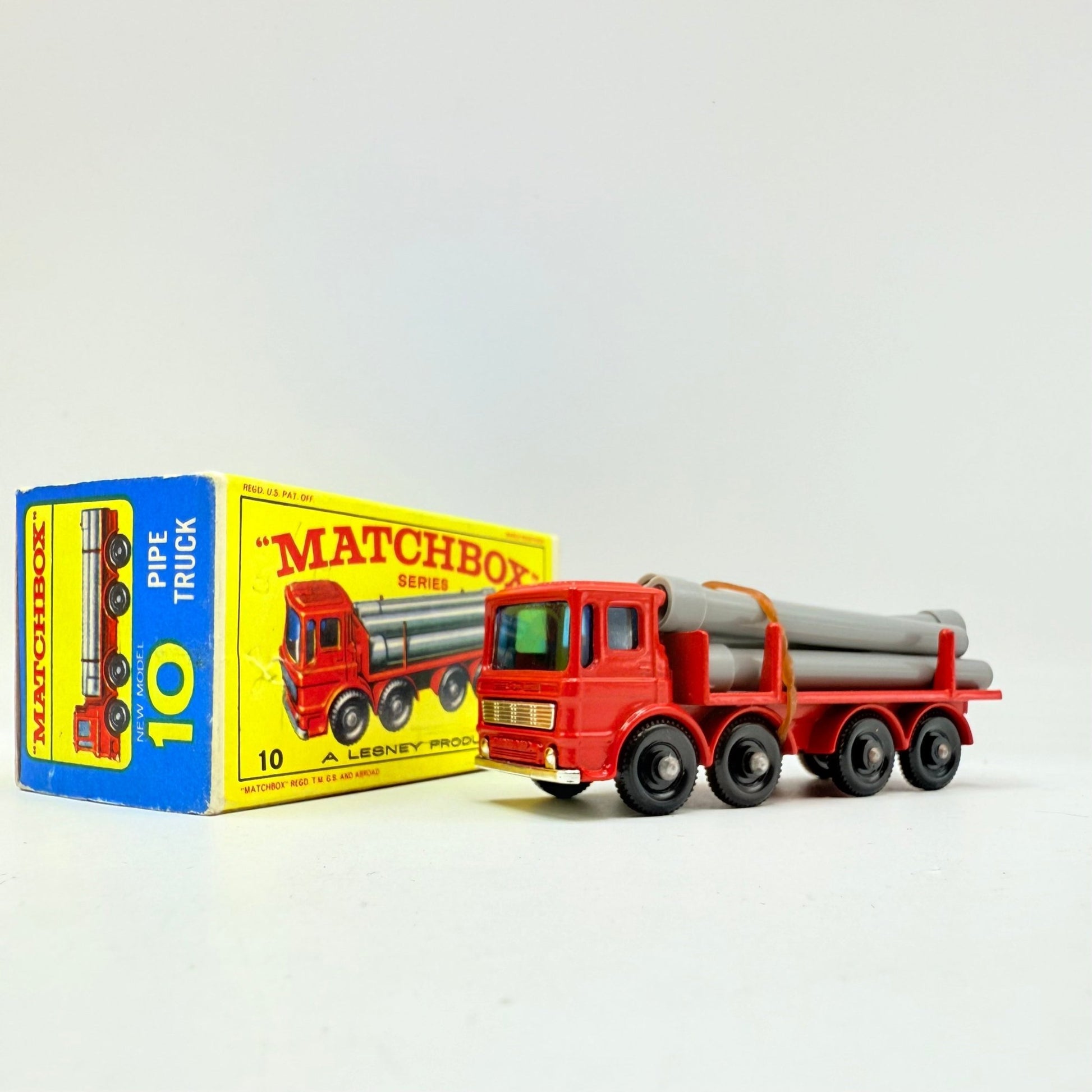 Matchbox Lesney 10d Leyland Pipe Truck - Magic Matchbox