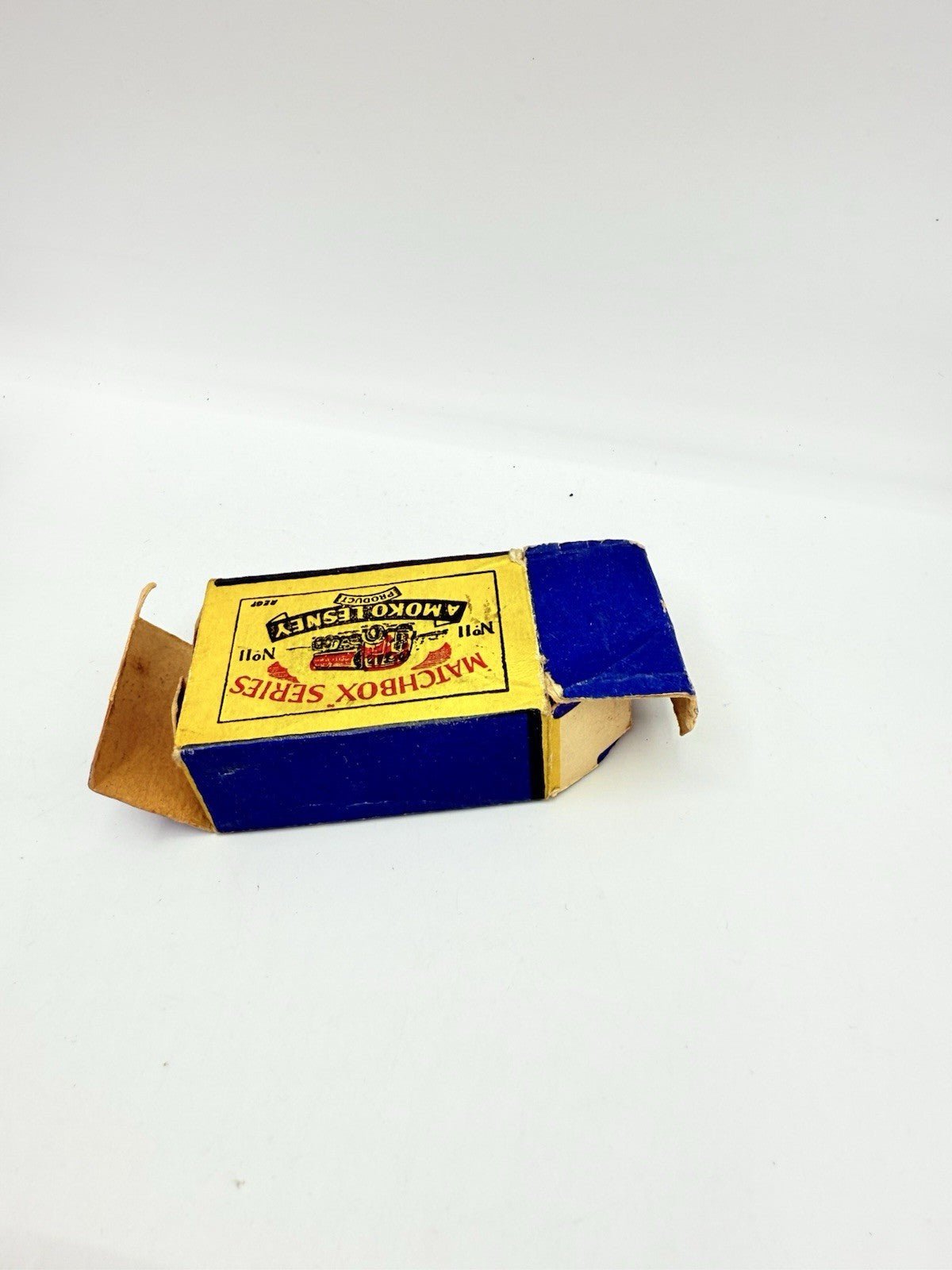 Matchbox Lesney 11a E.R.F. Road Tanker In Red Near Mint & Boxed - Smaller Decal - Magic Matchbox