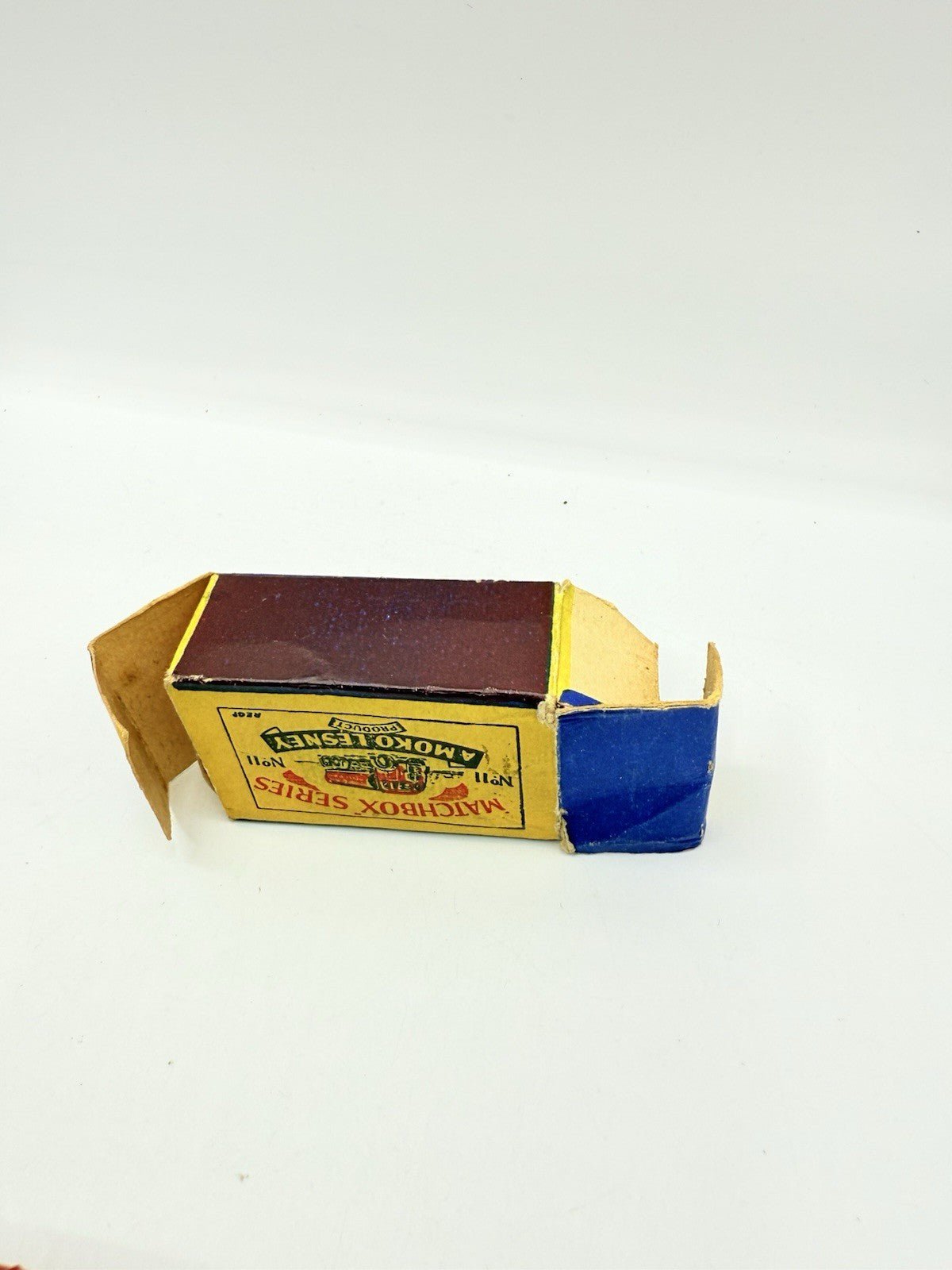 Matchbox Lesney 11a E.R.F. Road Tanker In Red Near Mint & Boxed - Smaller Decal - Magic Matchbox