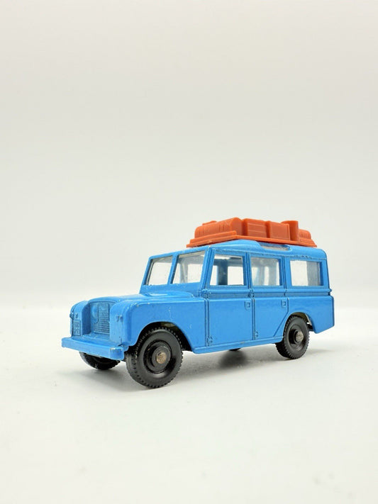 Matchbox Lesney 12c Land Rover Safari Blue - Magic Matchbox