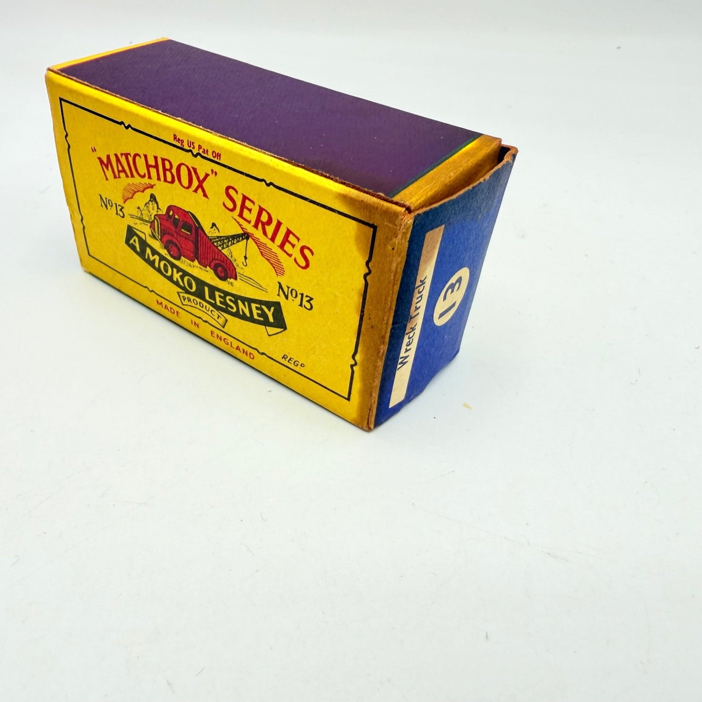 Matchbox Lesney 13b Bedford Wreck Truck GPW - Magic Matchbox