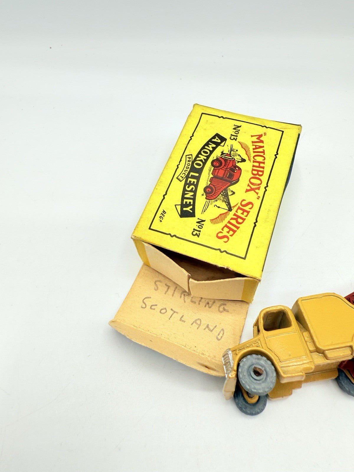 Matchbox Lesney 13b Bedford Wreck Truck MW - Magic Matchbox