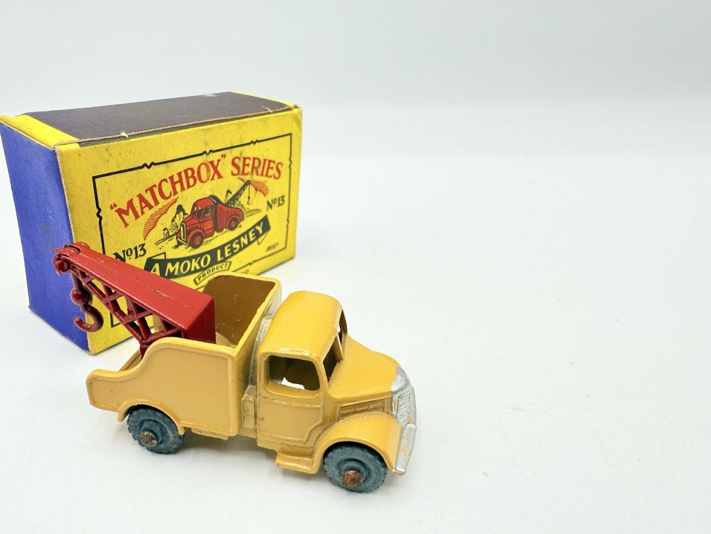 Matchbox Lesney 13b Bedford Wreck Truck MW - Magic Matchbox