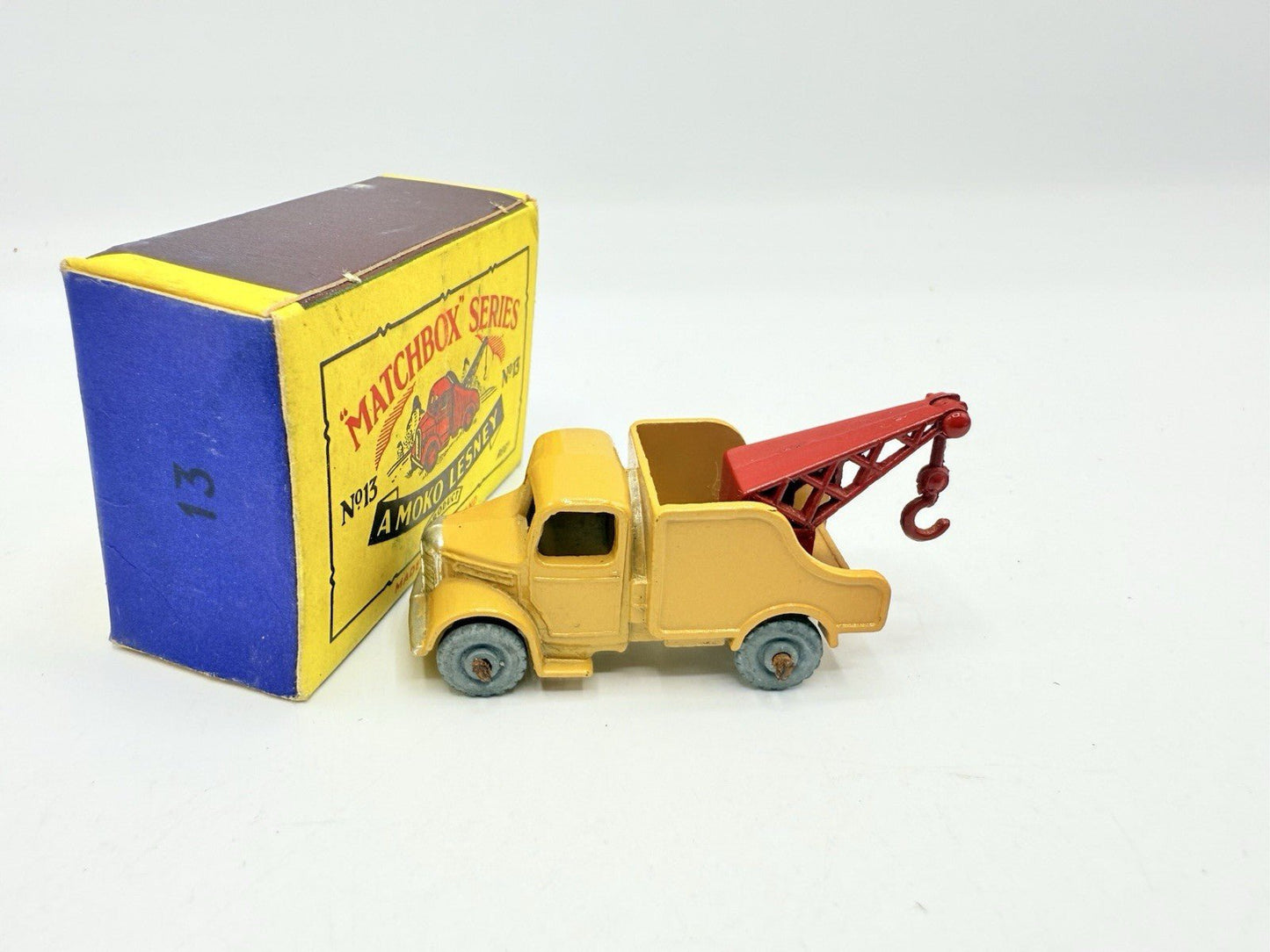 Matchbox Lesney 13b Bedford Wreck Truck MW - Magic Matchbox