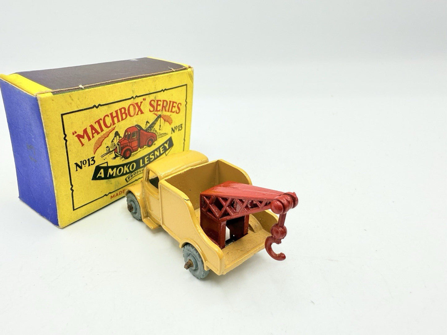 Matchbox Lesney 13b Bedford Wreck Truck MW - Magic Matchbox