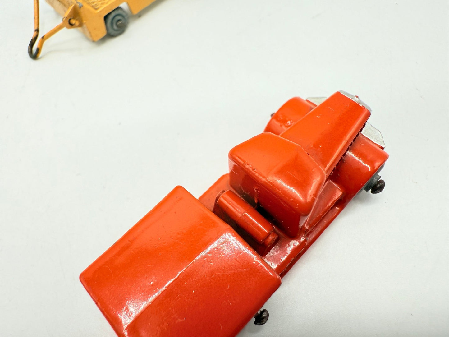 Matchbox Lesney 15A Diamond T Prime Mover Mover & 16A Transporter Trailer RARE without silver trim - Magic Matchbox