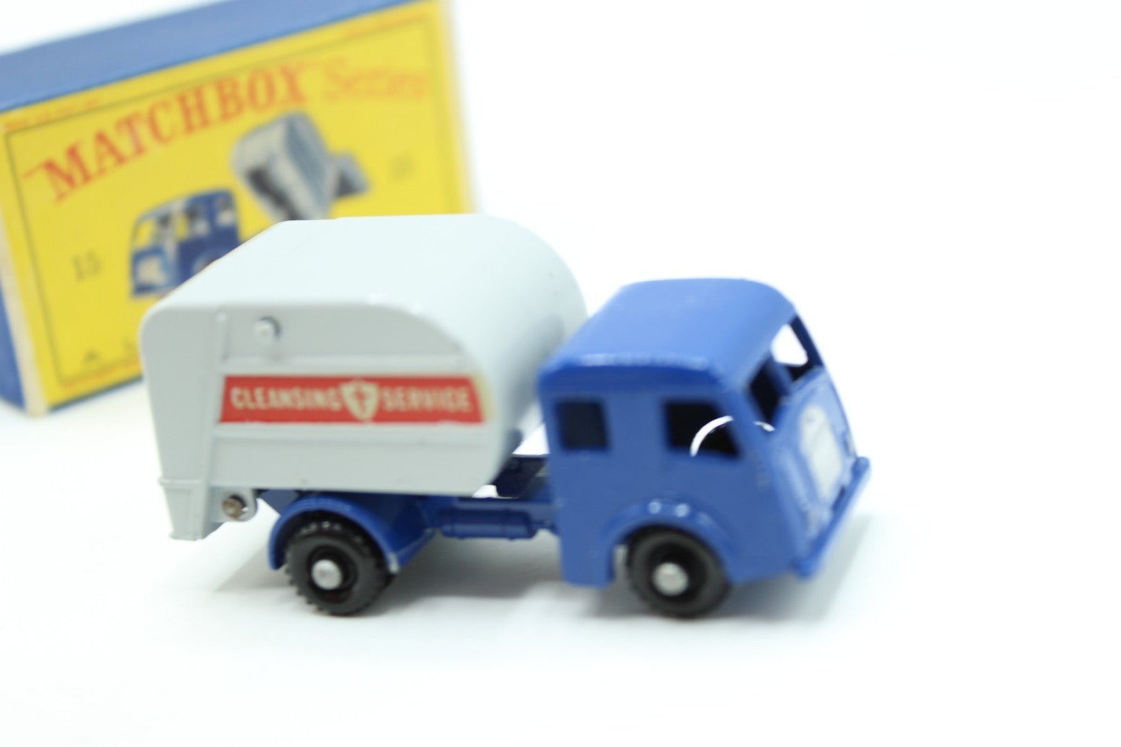 Matchbox Lesney 15c Dennis Tippax Refuse Collector - Magic Matchbox