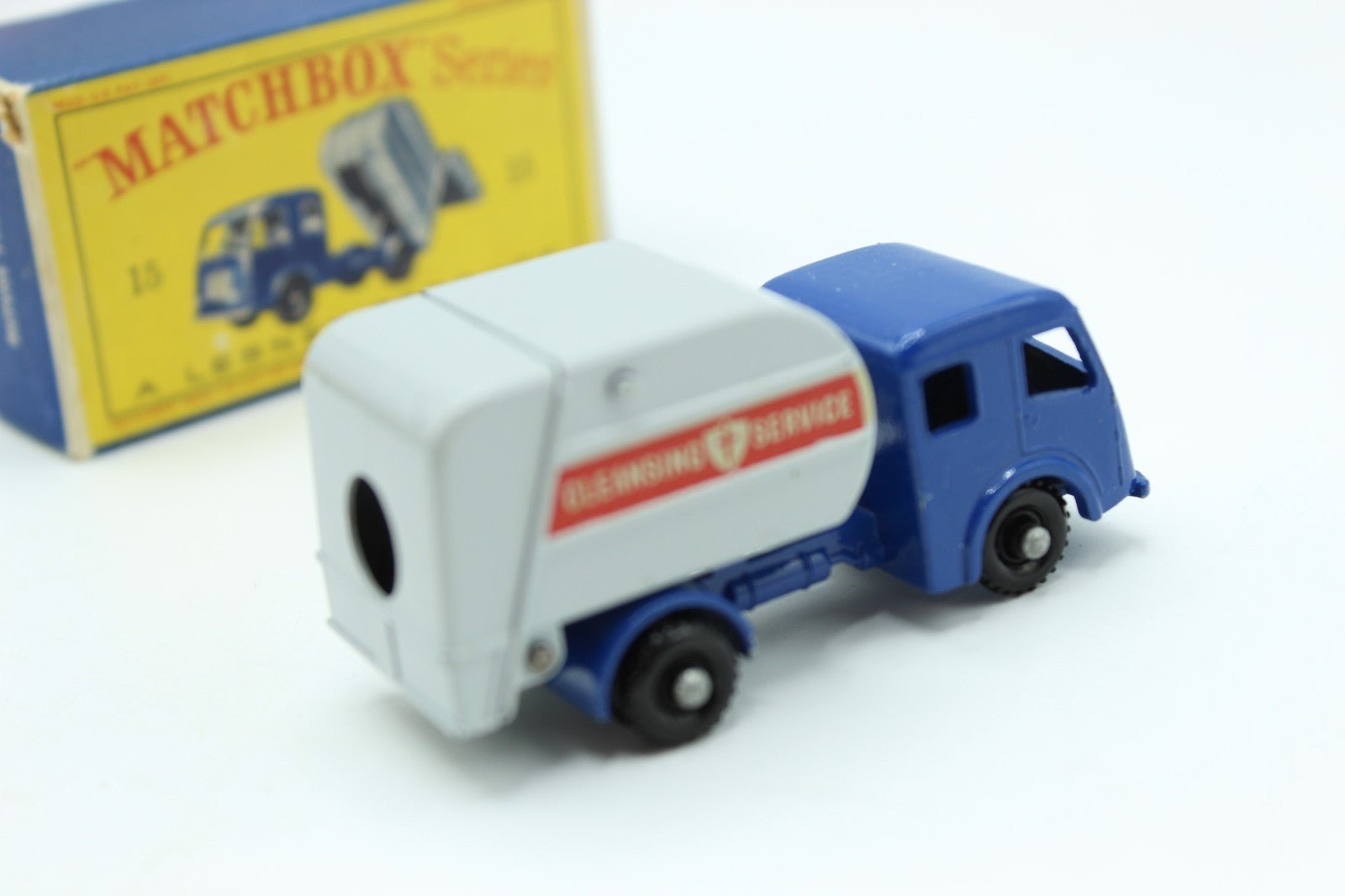 Matchbox Lesney 15c Dennis Tippax Refuse Collector - Magic Matchbox