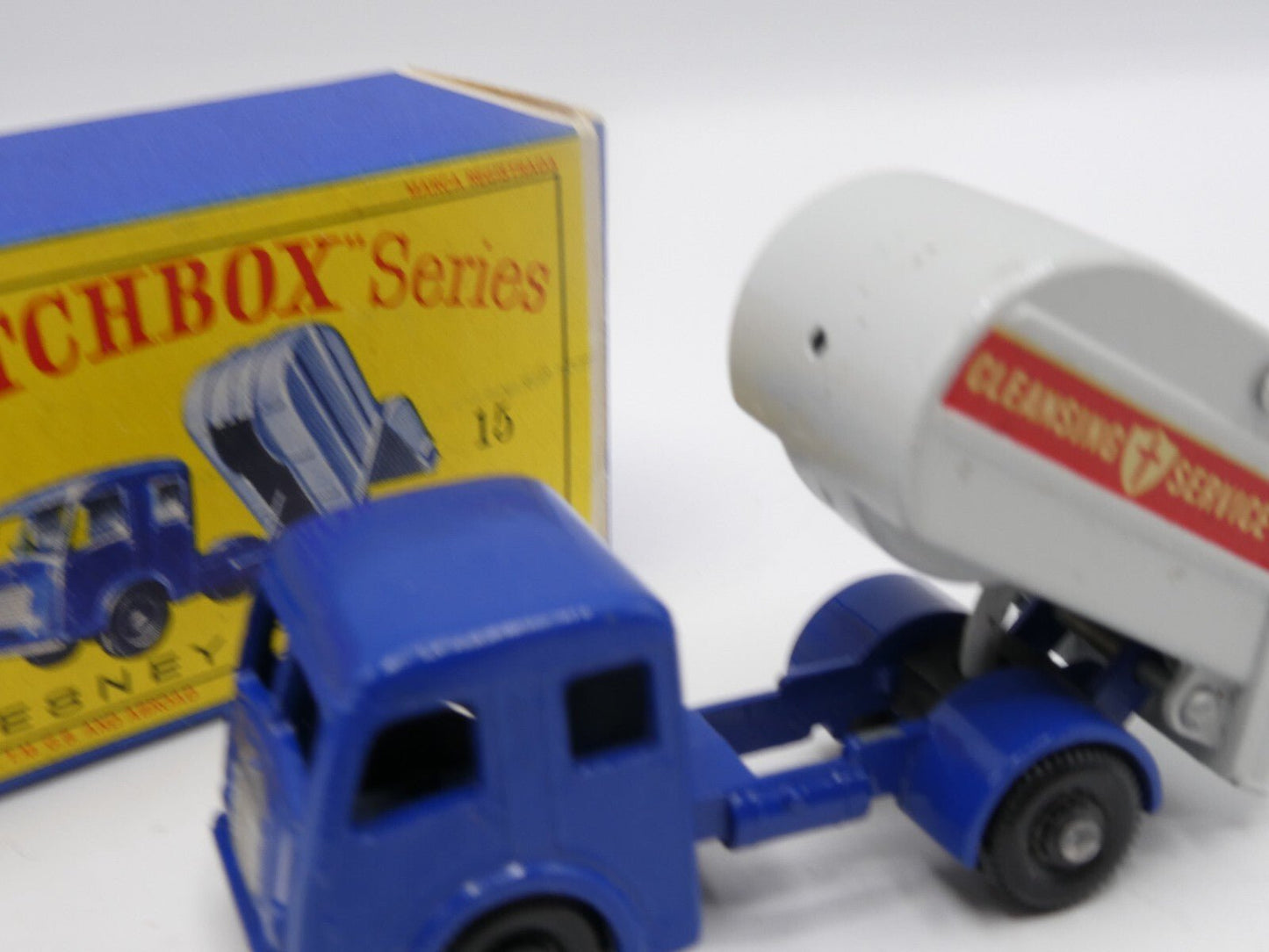 Matchbox Lesney 15c Tipper Refuse Truck - Magic Matchbox