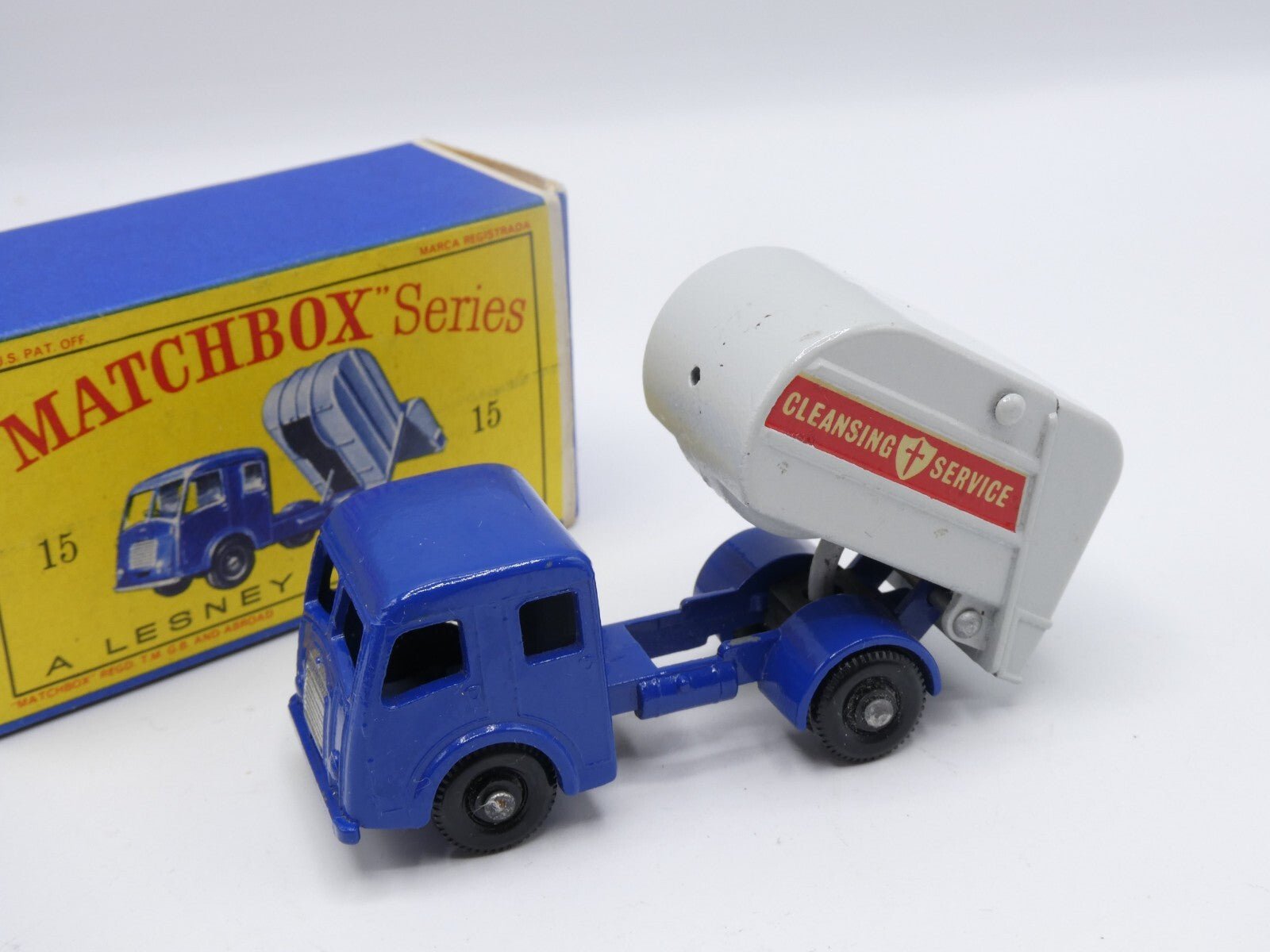 Matchbox Lesney 15c Tipper Refuse Truck - Magic Matchbox