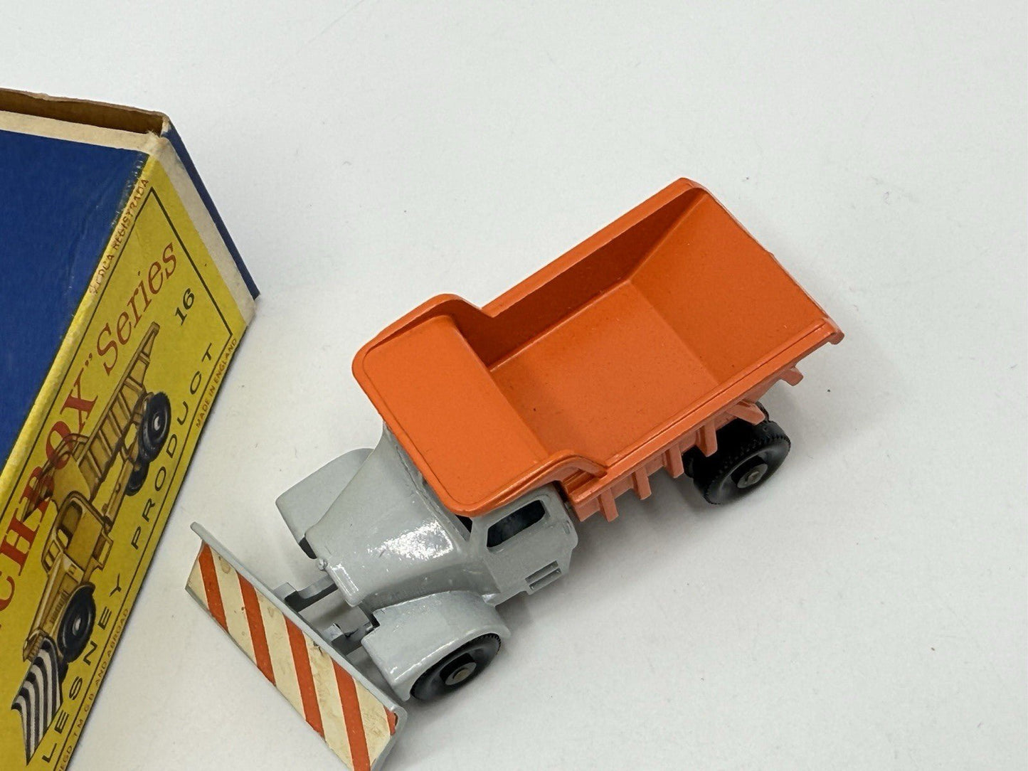 Matchbox Lesney 16c Scammell Snow Plough - Magic Matchbox