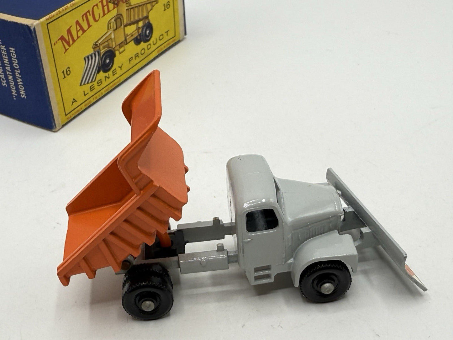 Matchbox Lesney 16c Scammell Snow Plough - Magic Matchbox