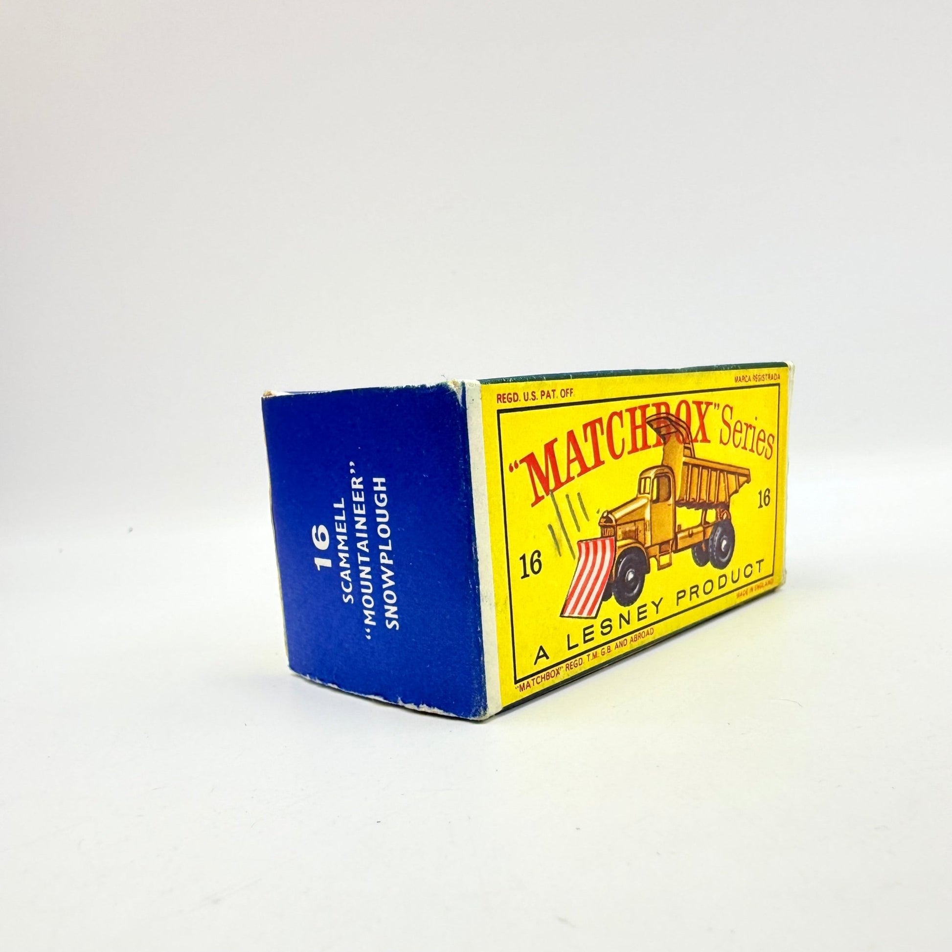 Matchbox Lesney 16c Snow Plough - Magic Matchbox