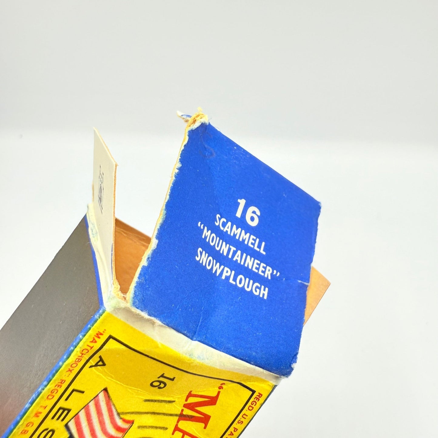 Matchbox Lesney 16c Snow Plough - Magic Matchbox