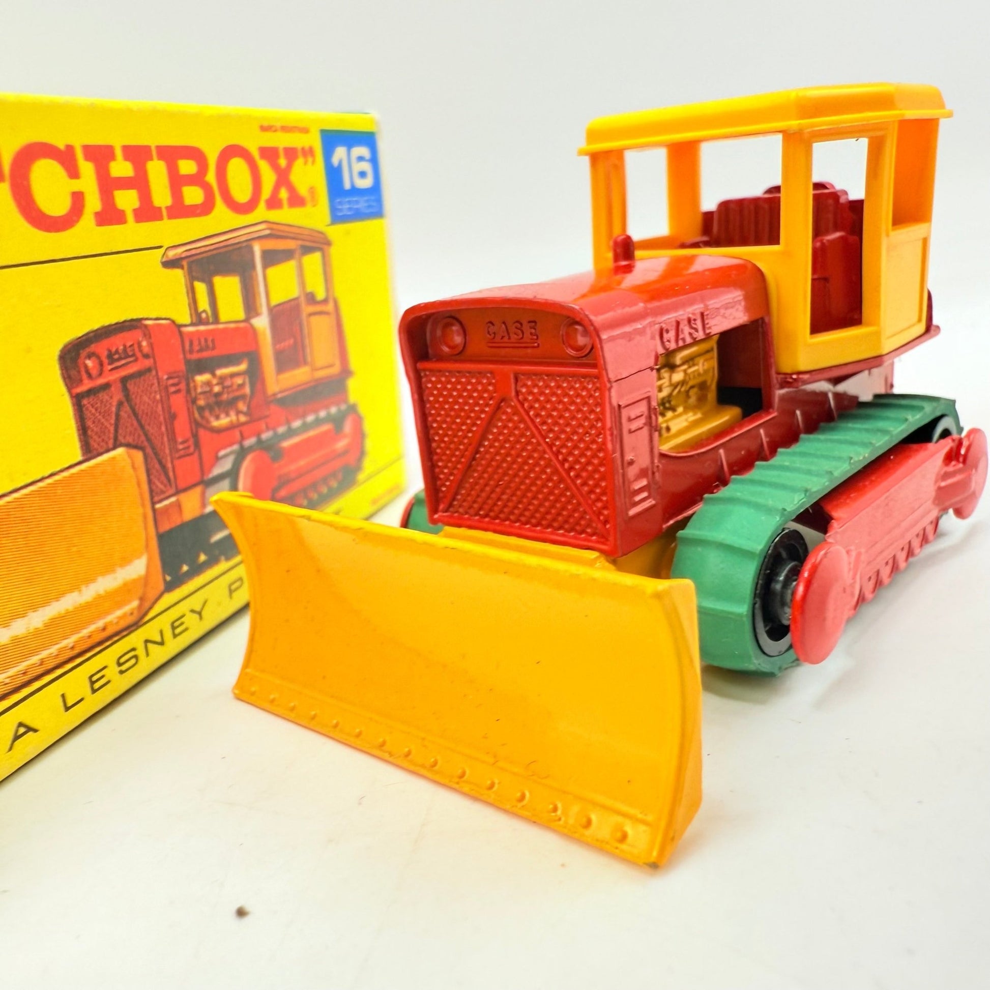 Matchbox Lesney 16d Case Tractor Good Tracks - Magic Matchbox