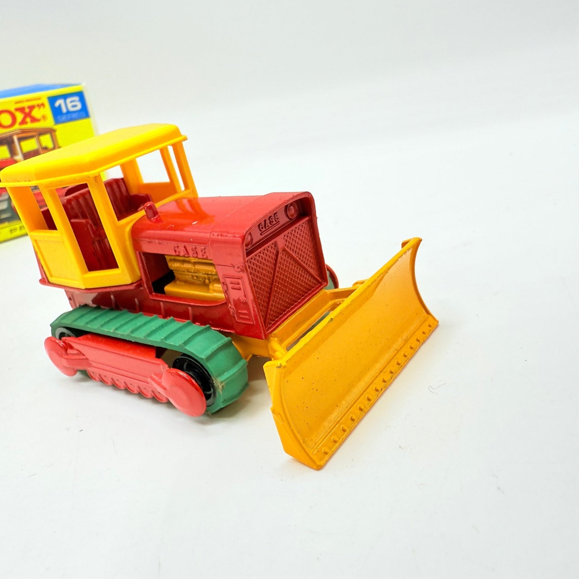 Matchbox Lesney 16d Case Tractor Good Tracks - Magic Matchbox