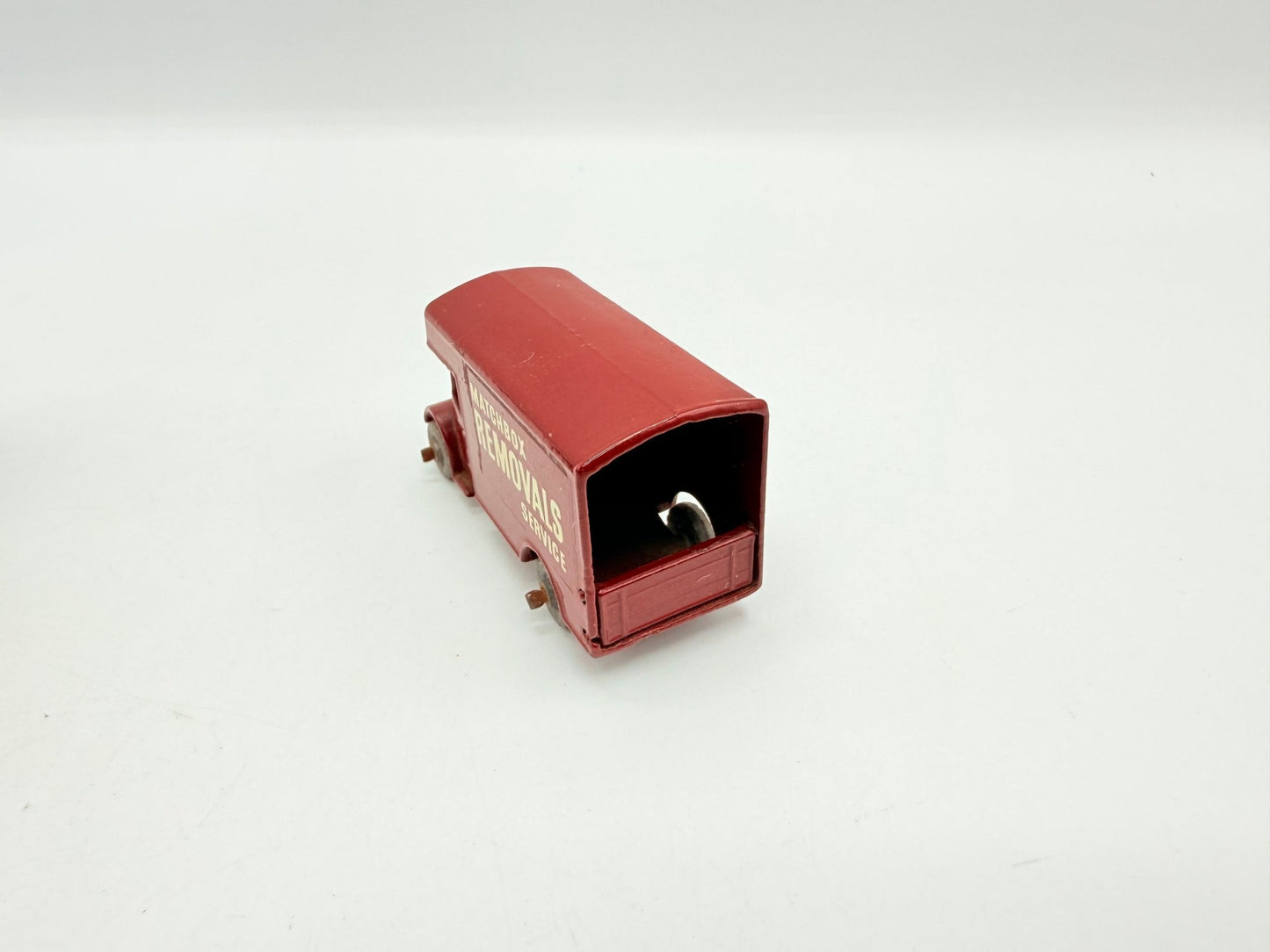 Matchbox Lesney 17a Maroon Bedford Matchbox Removal Services Rare - Magic Matchbox