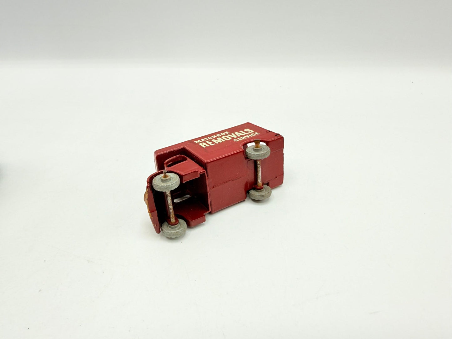 Matchbox Lesney 17a Maroon Bedford Matchbox Removal Services Rare - Magic Matchbox