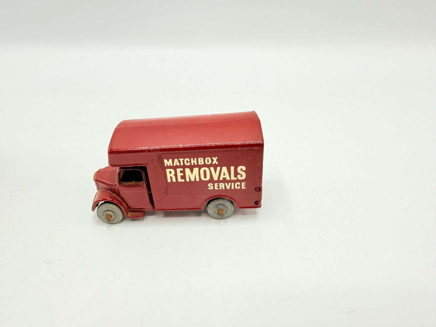 Matchbox Lesney 17a Maroon Bedford Matchbox Removal Services Rare - Magic Matchbox