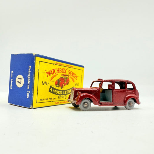 Matchbox Lesney 17c Austin Metropolitan Taxi GPW - Magic Matchbox