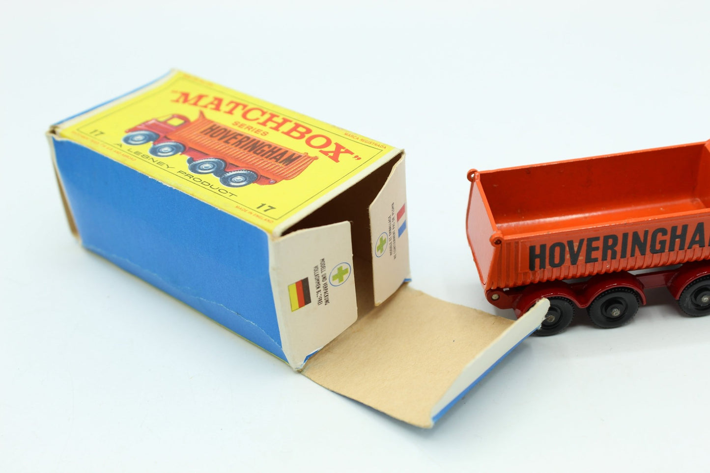 Matchbox Lesney 17d Foden Hoveringham Tipper Truck - Magic Matchbox