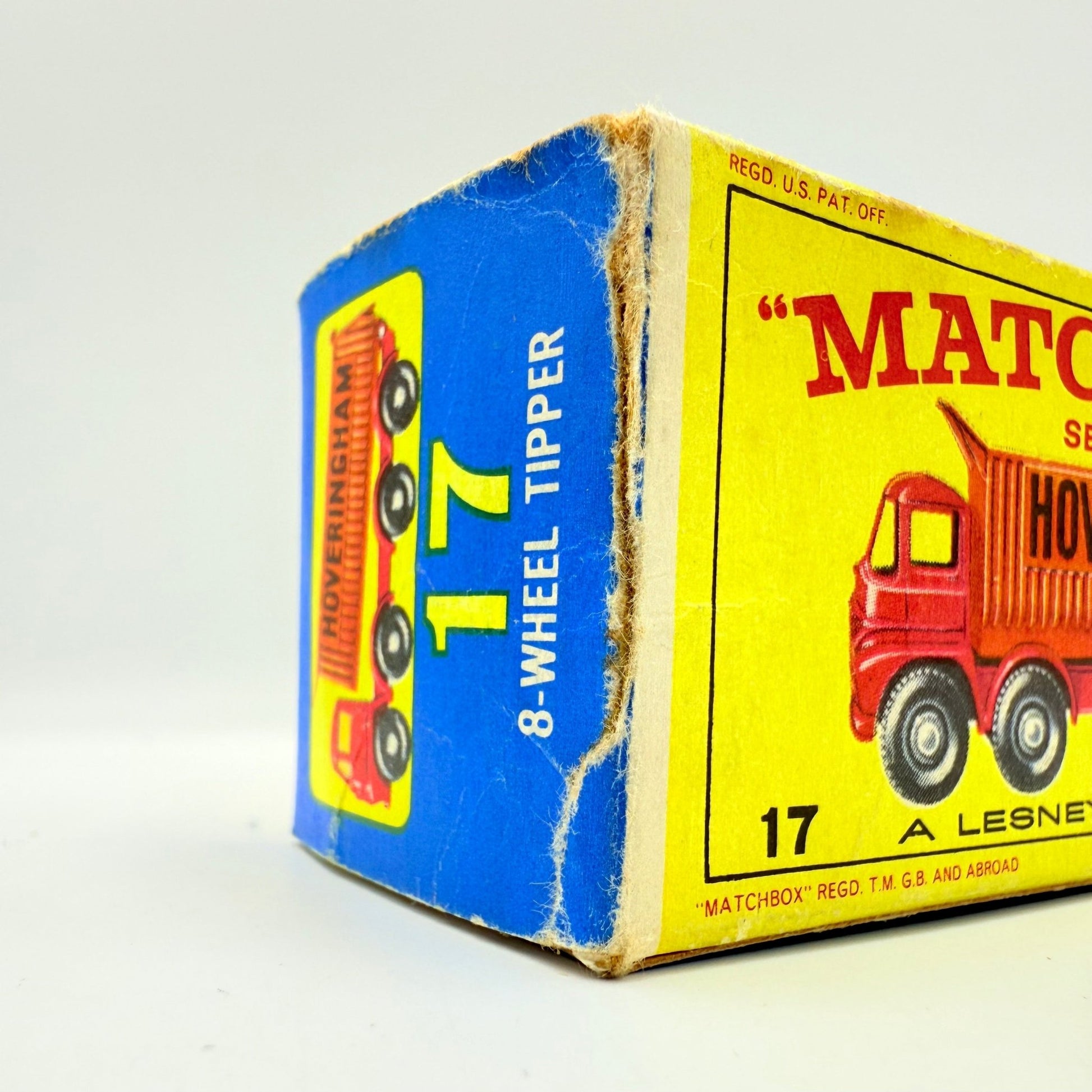Matchbox Lesney 17d Foden Tipper Truck Damaged Box - Magic Matchbox