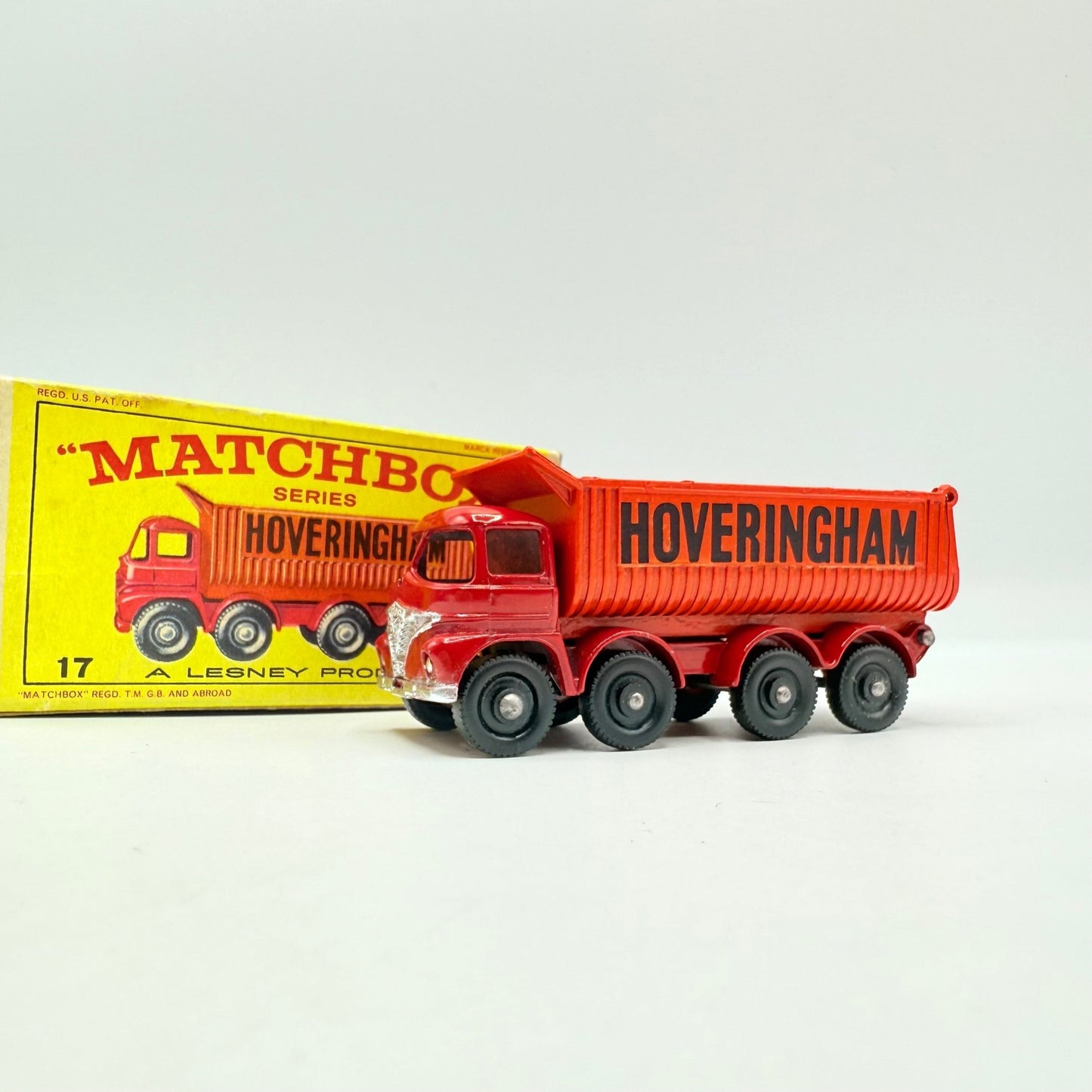 Matchbox Lesney 17d Foden Tipper Truck Damaged Box - Magic Matchbox