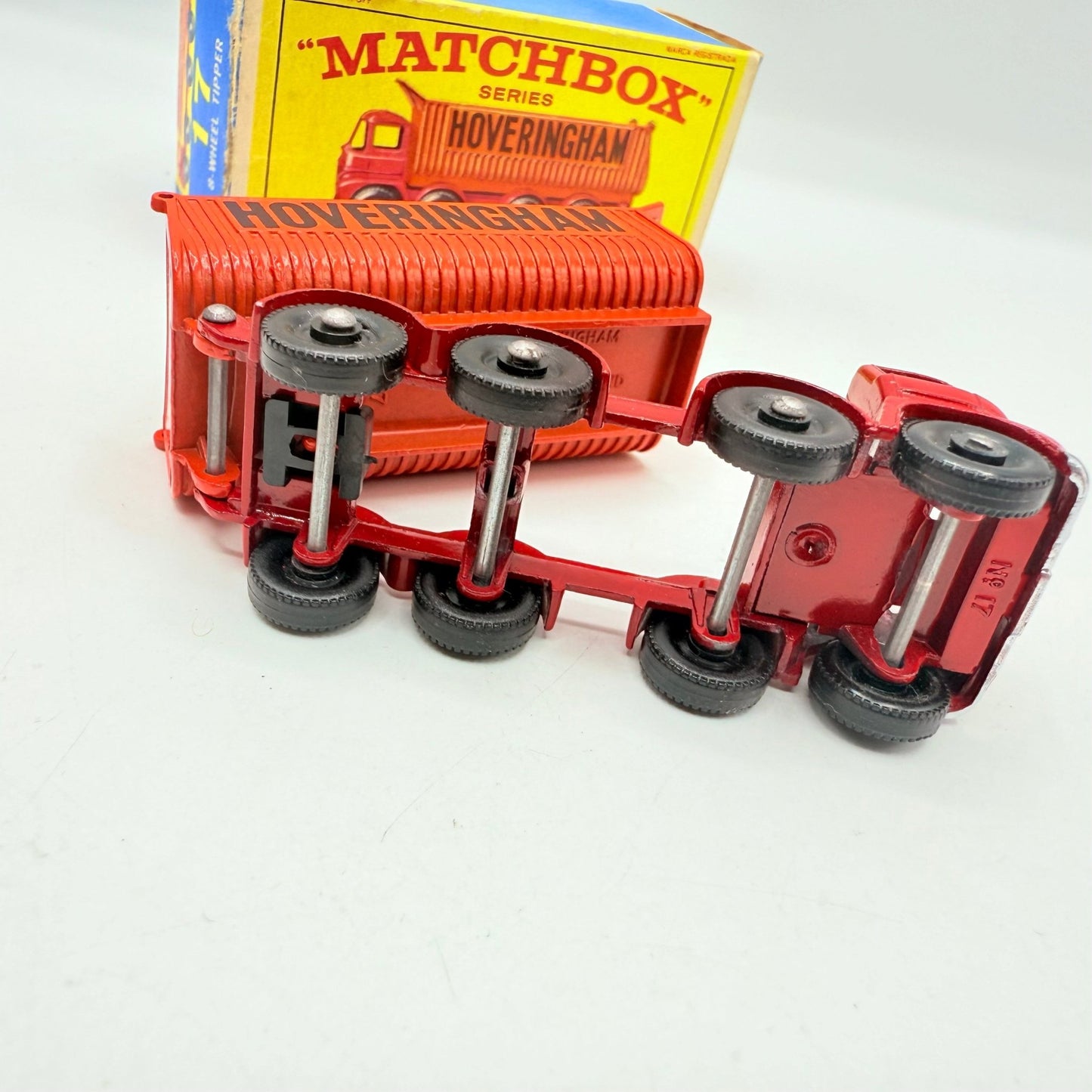 Matchbox Lesney 17d Foden Tipper Truck Damaged Box - Magic Matchbox