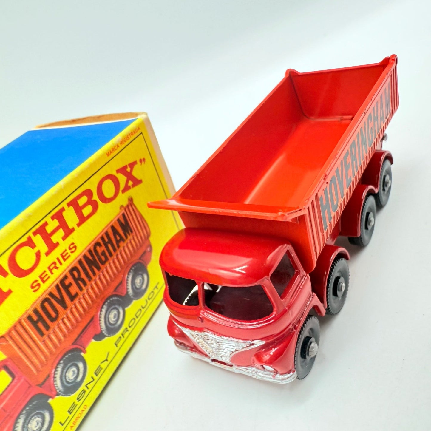 Matchbox Lesney 17d Foden Tipper Truck Damaged Box - Magic Matchbox
