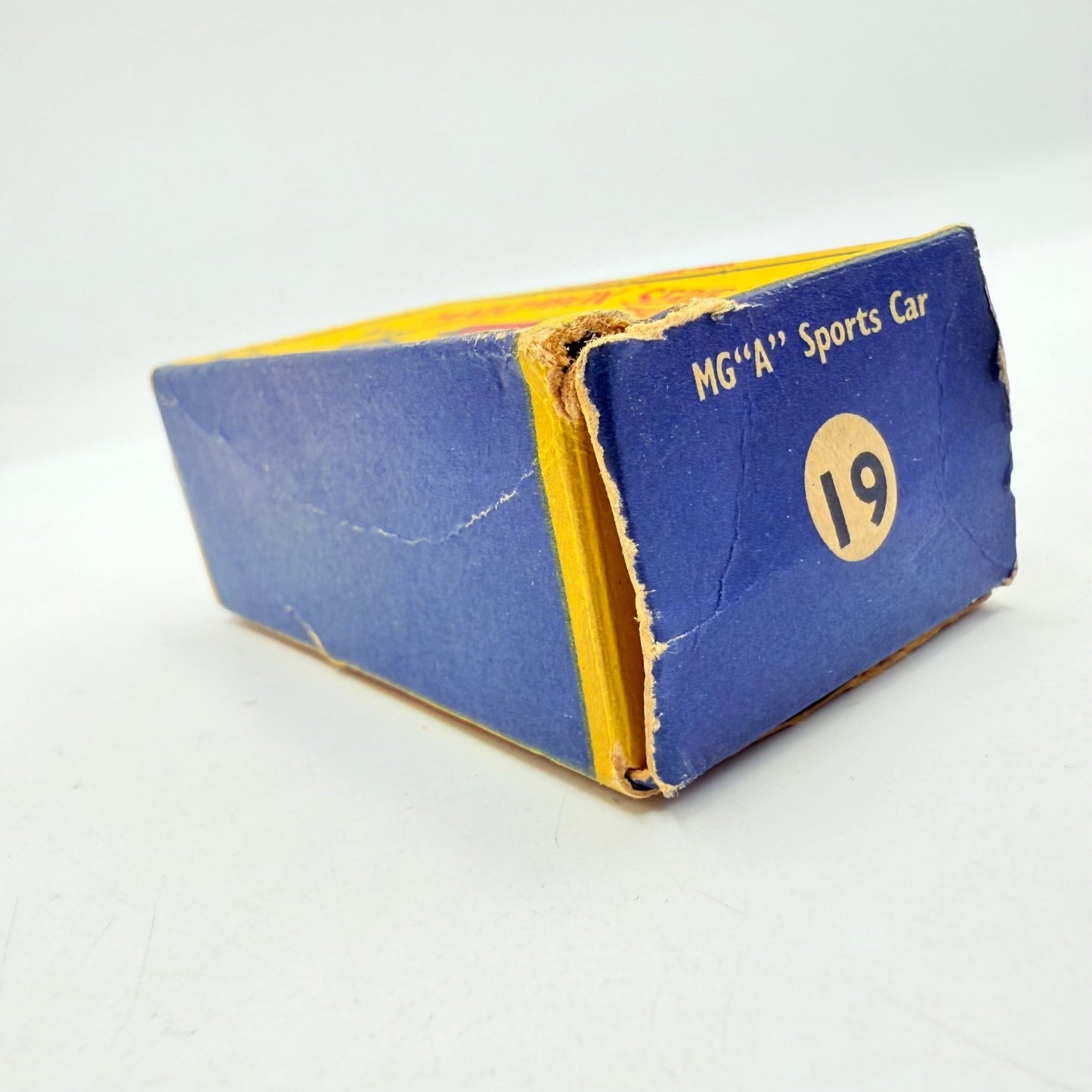Matchbox Lesney 19b MGA Sports Car Empty Original Box - Magic Matchbox