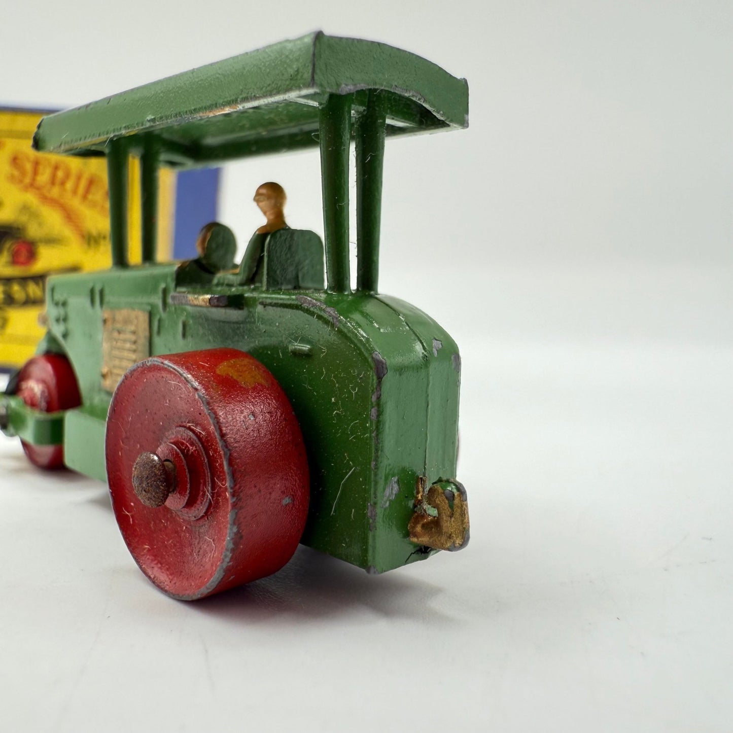 Matchbox Lesney 1a Aveling Barford Diesel Road Roller with CURVED canopy ends - Magic Matchbox