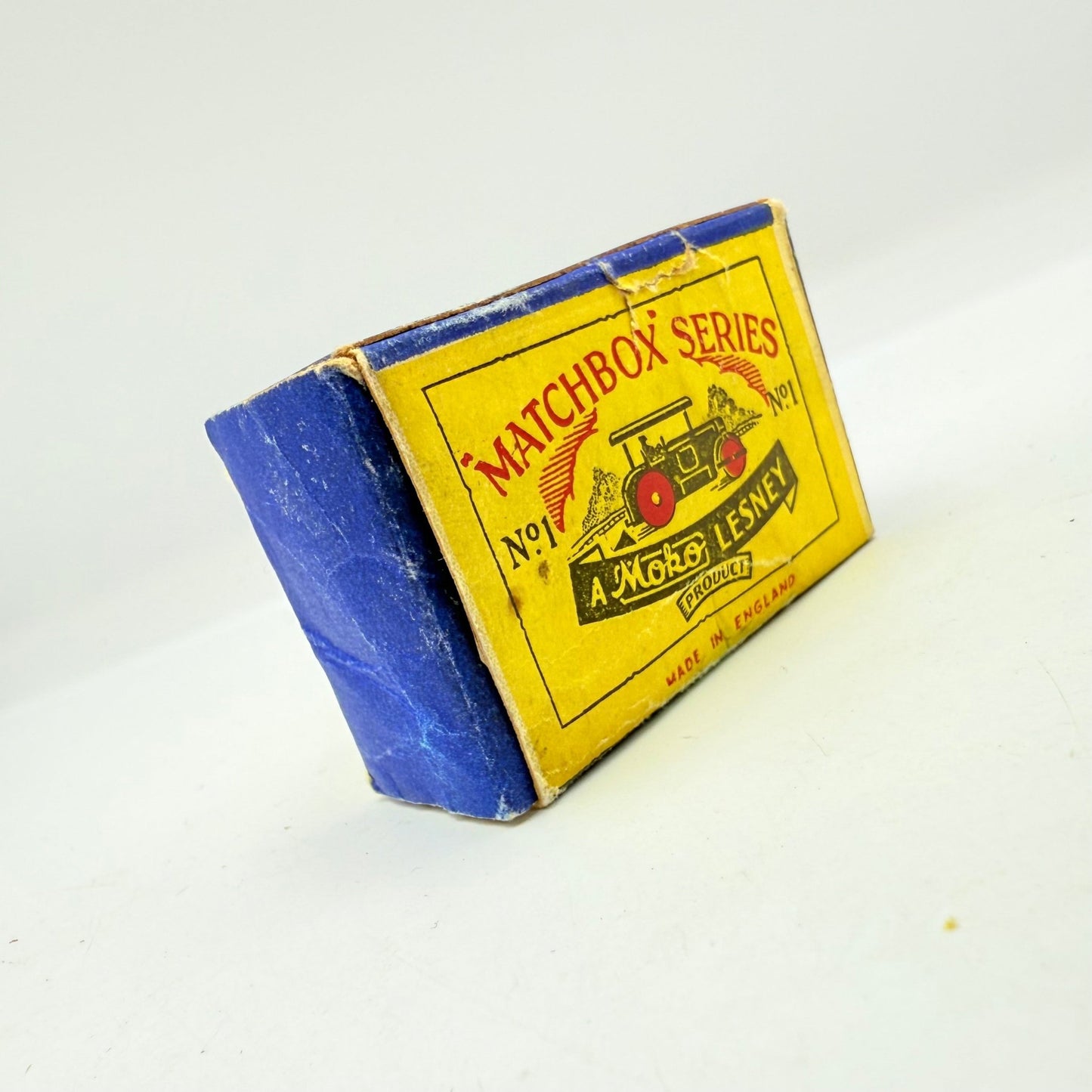 Matchbox Lesney 1a Aveling Barford Diesel Road Roller with Repaired Script Box - Magic Matchbox