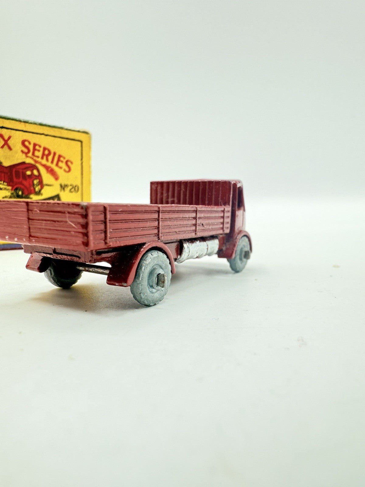 Matchbox Lesney 20a ERF Stake Truck MW Damaged Box - Magic Matchbox