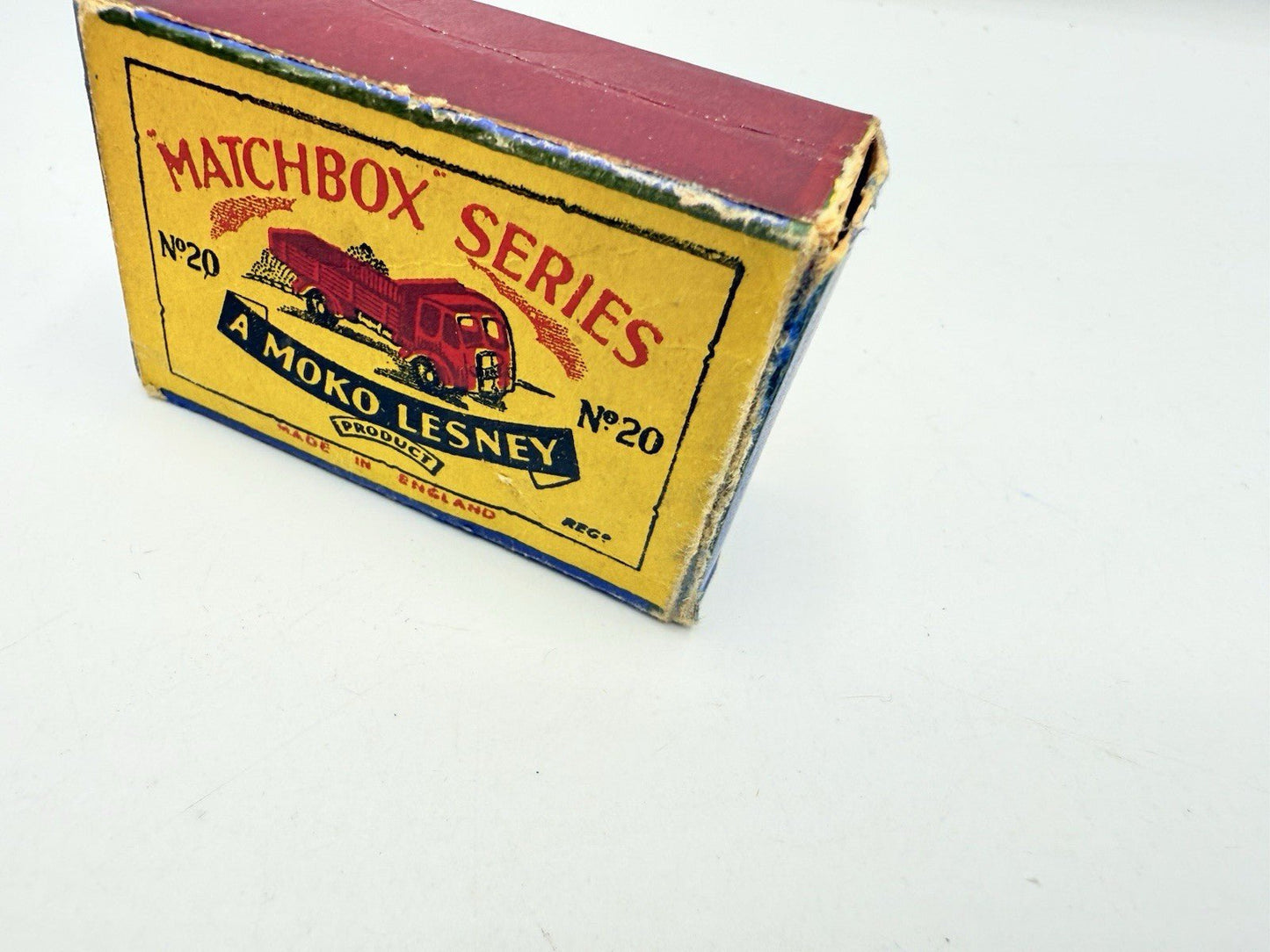 Matchbox Lesney 20a ERF Stake Truck MW Damaged Box - Magic Matchbox