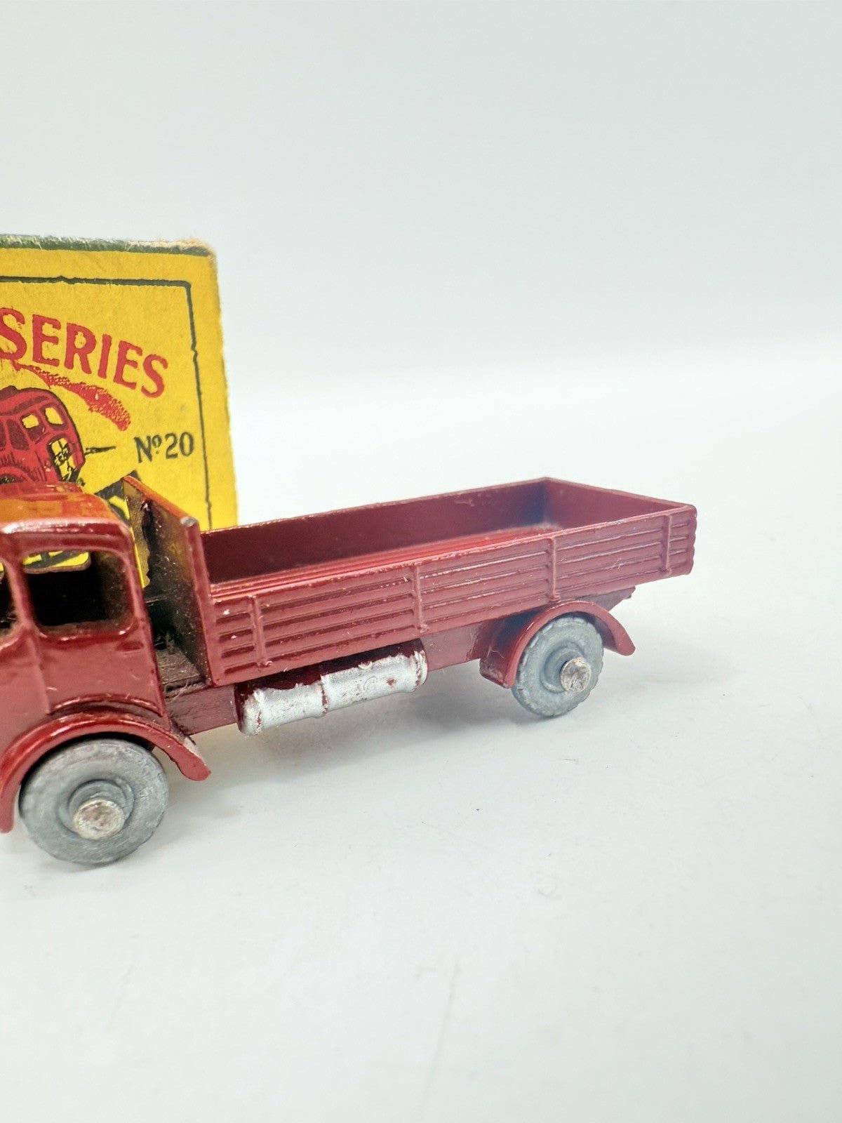 Matchbox Lesney 20a ERF Stake Truck MW Damaged Box - Magic Matchbox