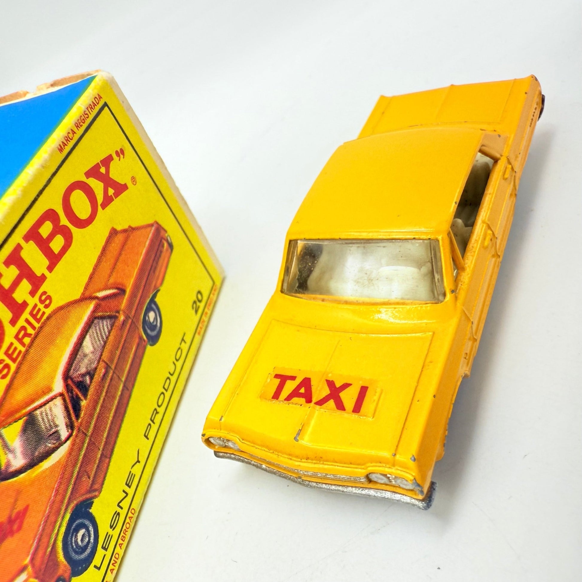 Matchbox Lesney 20c Chevrolet Impala Taxi BPW - Magic Matchbox