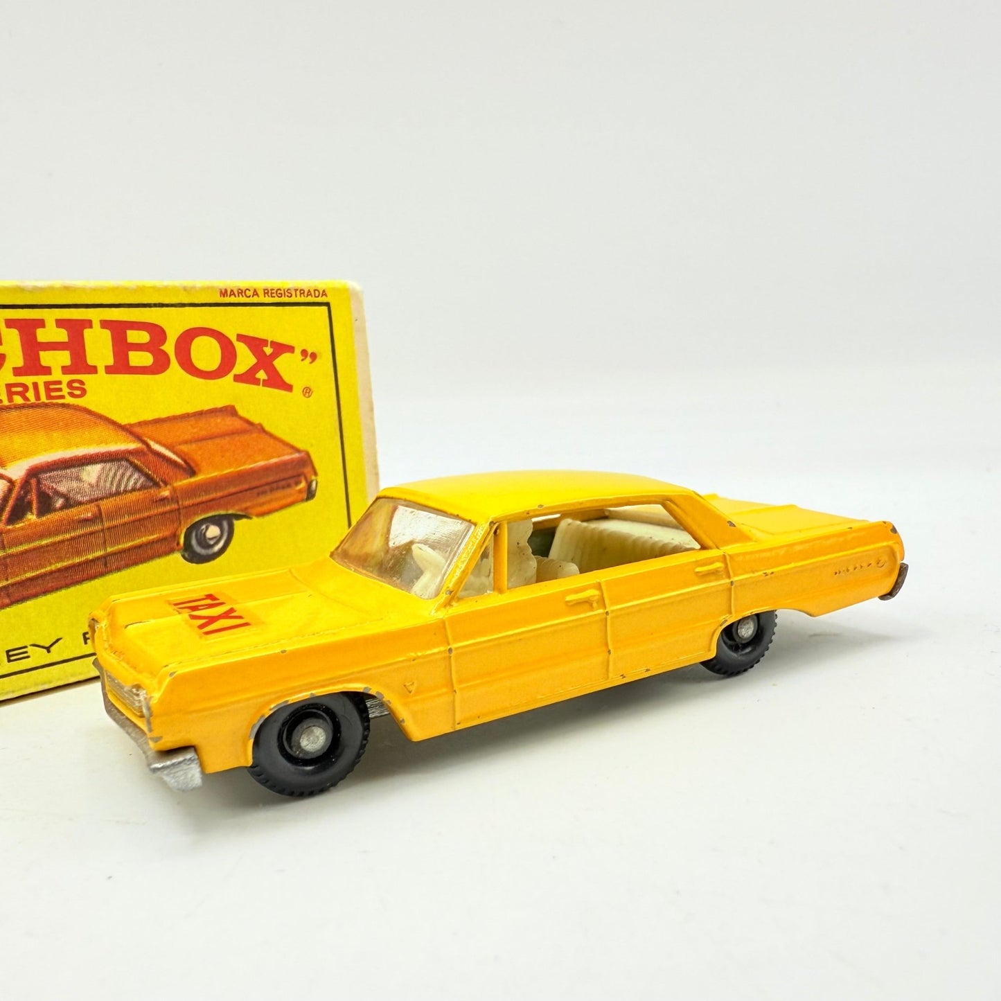 Matchbox Lesney 20c Chevrolet Impala Taxi BPW - Magic Matchbox